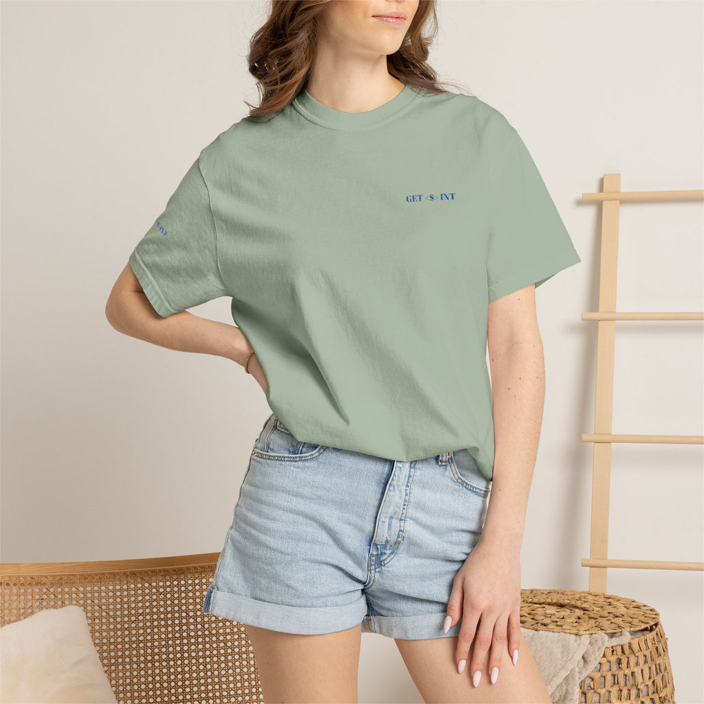 Minimalist T‑Shirt — Garment‑Dyed Casual Tee