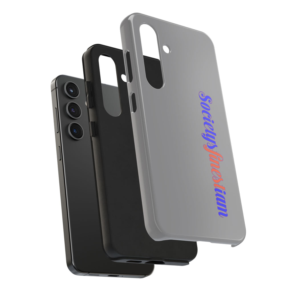 Society's Finest iam Tough Phone Case — Bold Political Statement Protective Cover