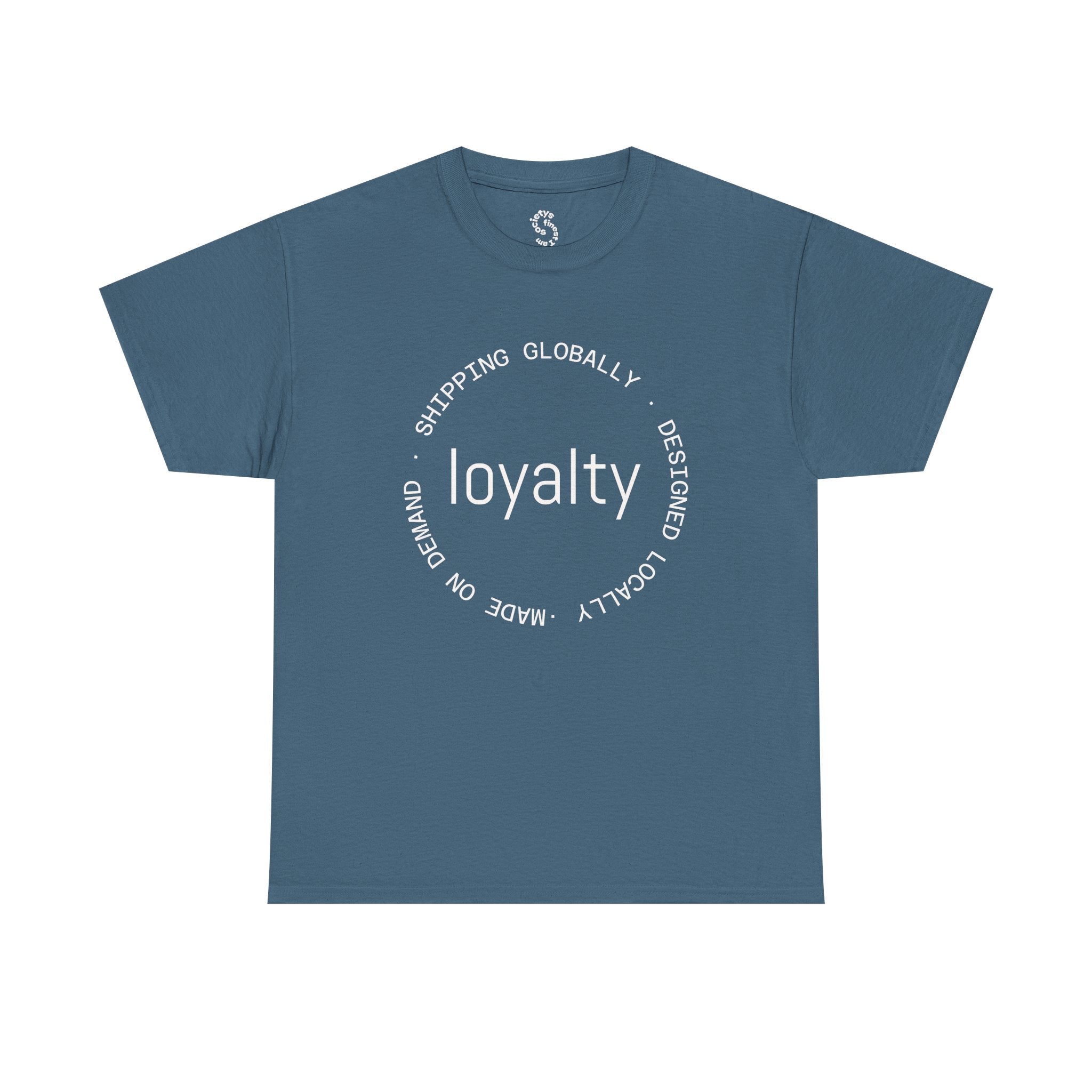 Loyalty Unisex Heavy Cotton Tee, Casual Wear, Gift for Friends, Everyday Comfort, Ideal for Birthdays, Statement Tee