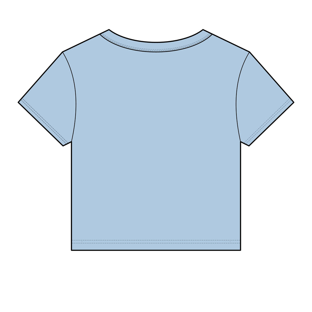 Societys Finest I am Baby Tee — Women's Micro Rib Crop Tee