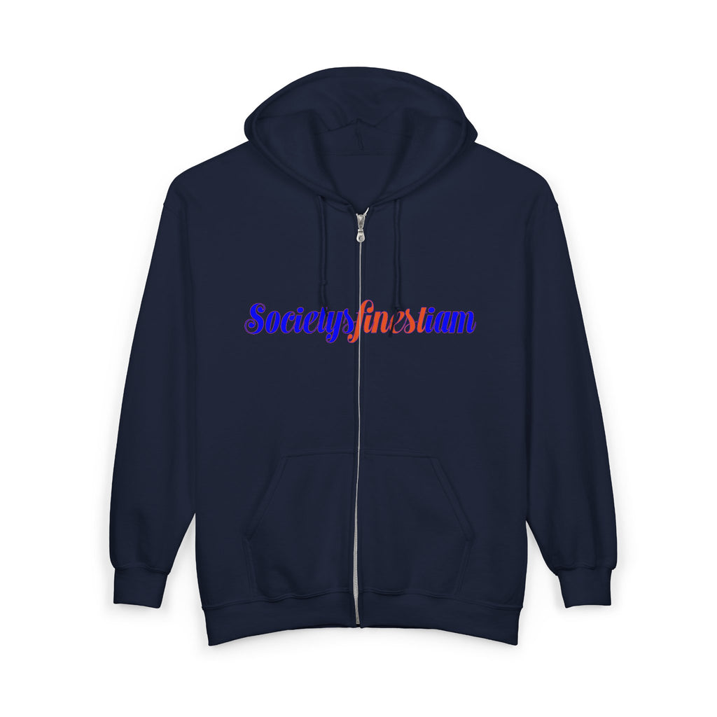 Zip Hoodie — "SocietysfinestIam" Pullover