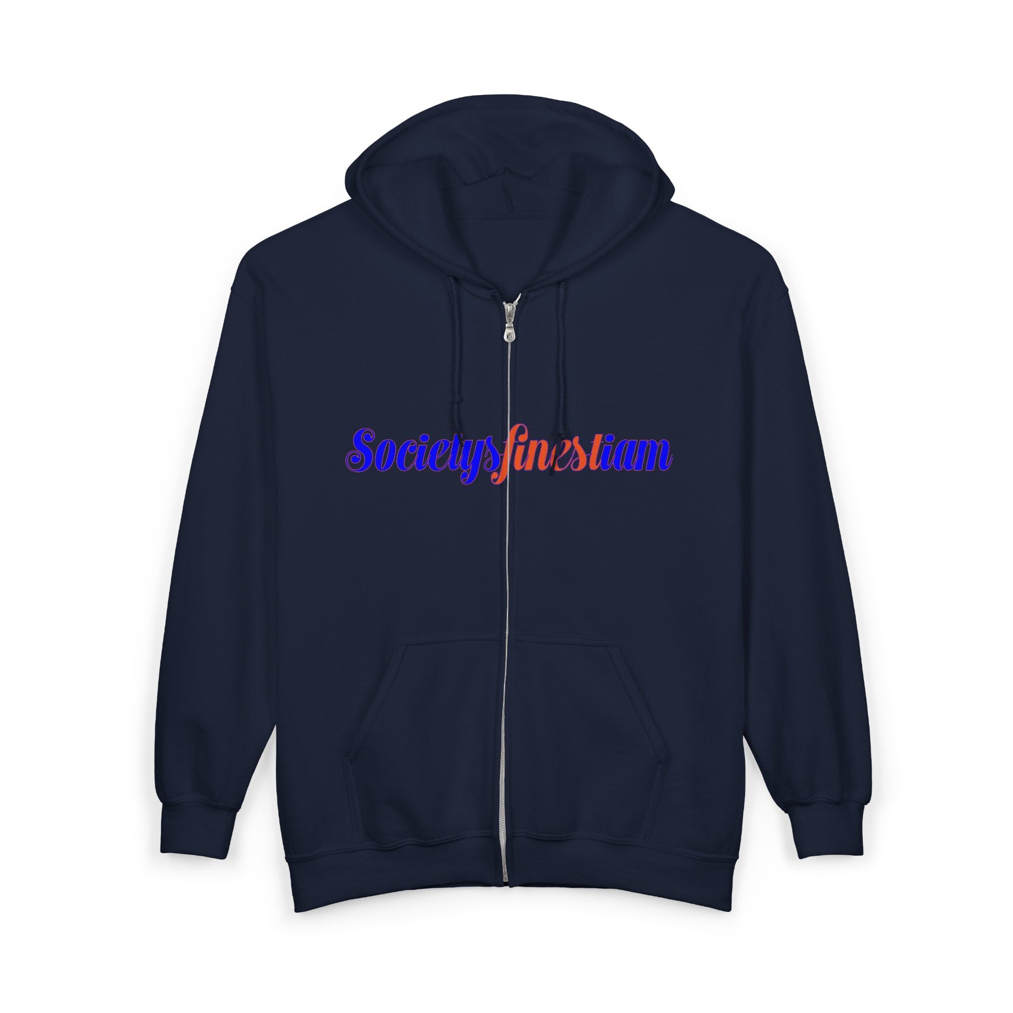 Zip Hoodie — "SocietysfinestIam" Pullover