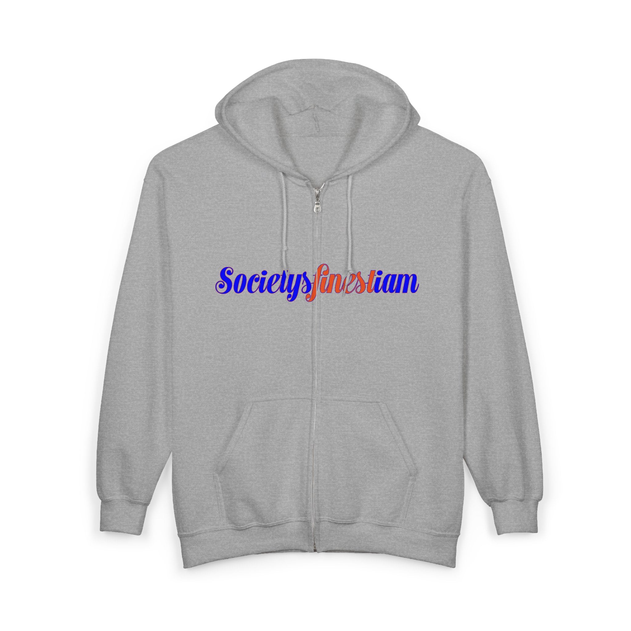 Zip Hoodie — "SocietysfinestIam" Pullover