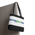 Society's Finest Tote Bag, Stylish Carryall, Eco-Friendly Shopping Bag, Gift for Her, Beach Tote, Personalized Everyday Bag