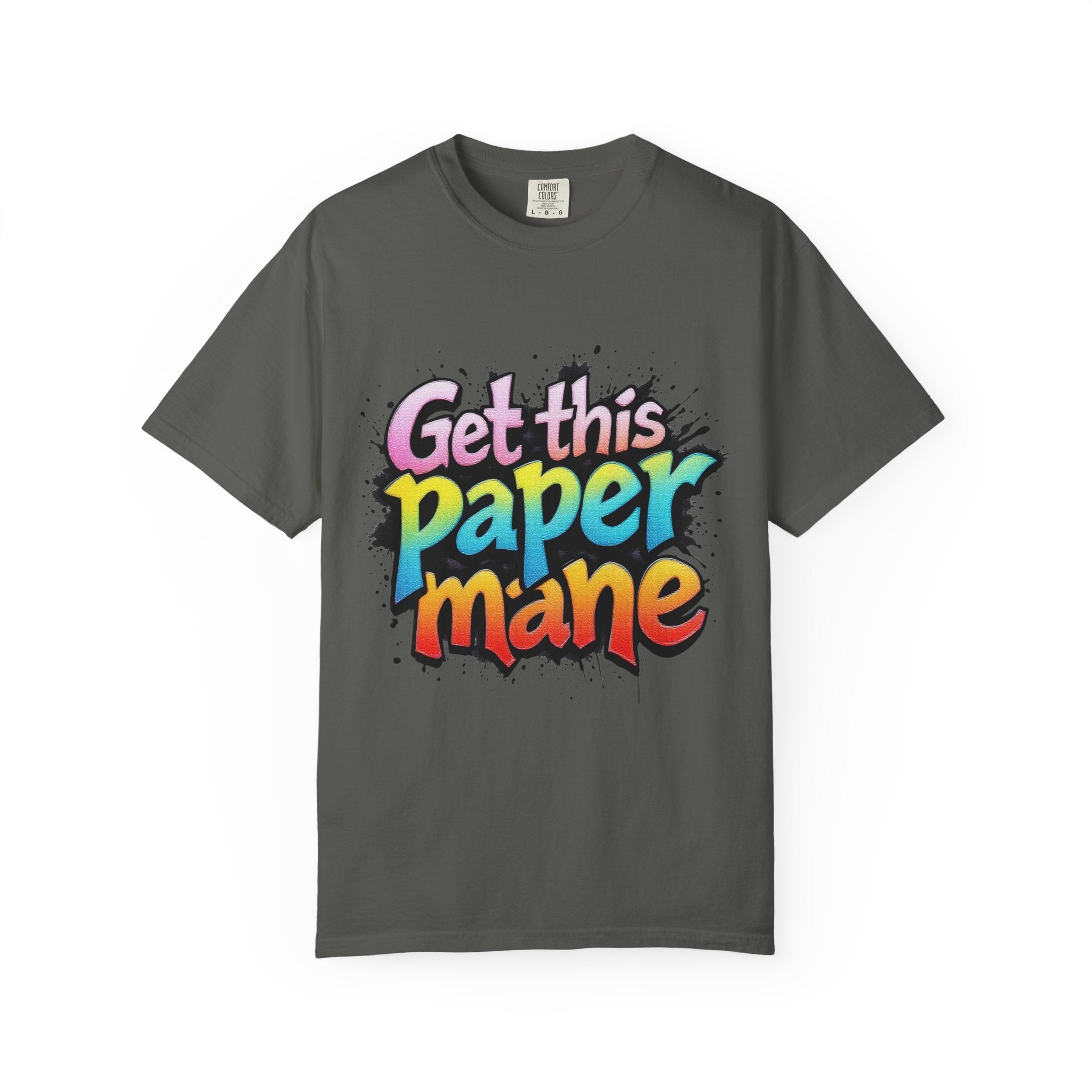 Get This Paper Mane T-Shirt — Colorful Graffiti Money Graphic Tee