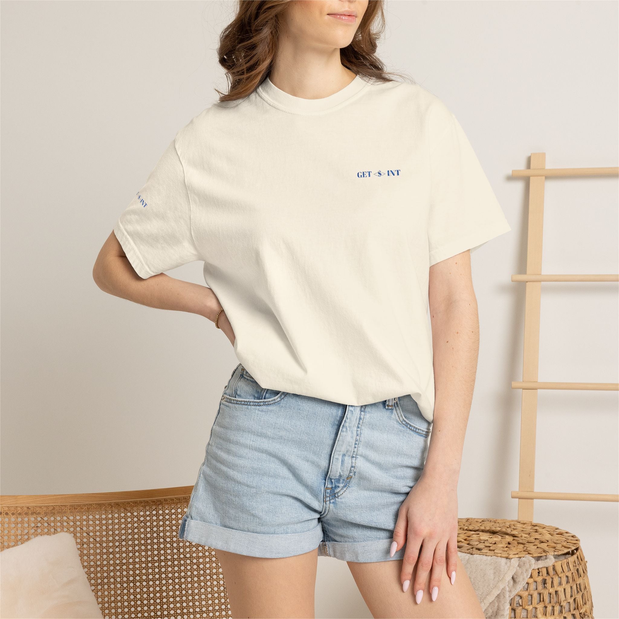 Minimalist T‑Shirt — Garment‑Dyed Casual Tee