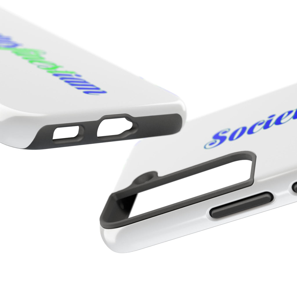 Society’s Finest-iam Tough Phone Case — Colorful Script Protective Phone Cover