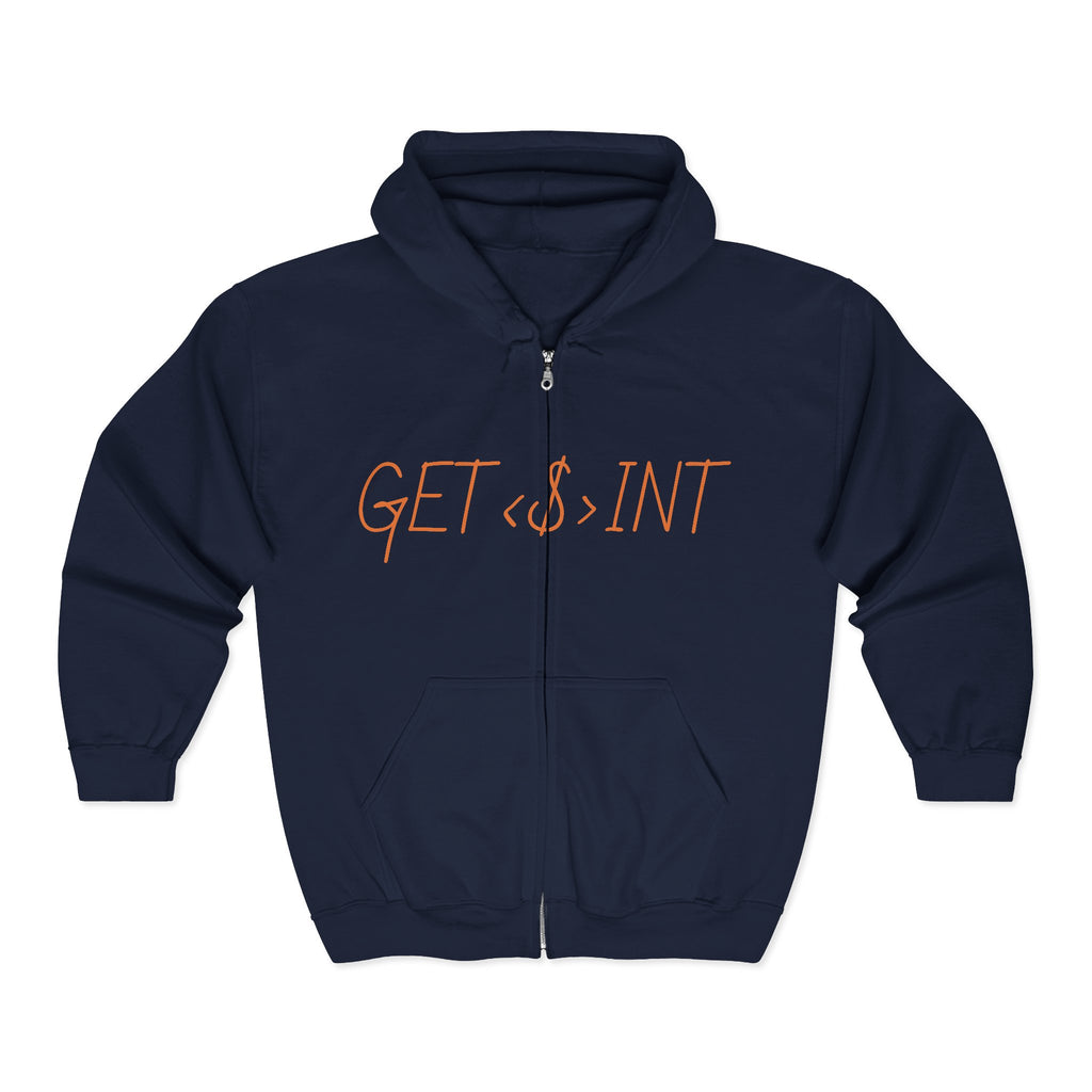 Get <$> Int Full-Zip Hoodie — Casual Activewear Zip-Up