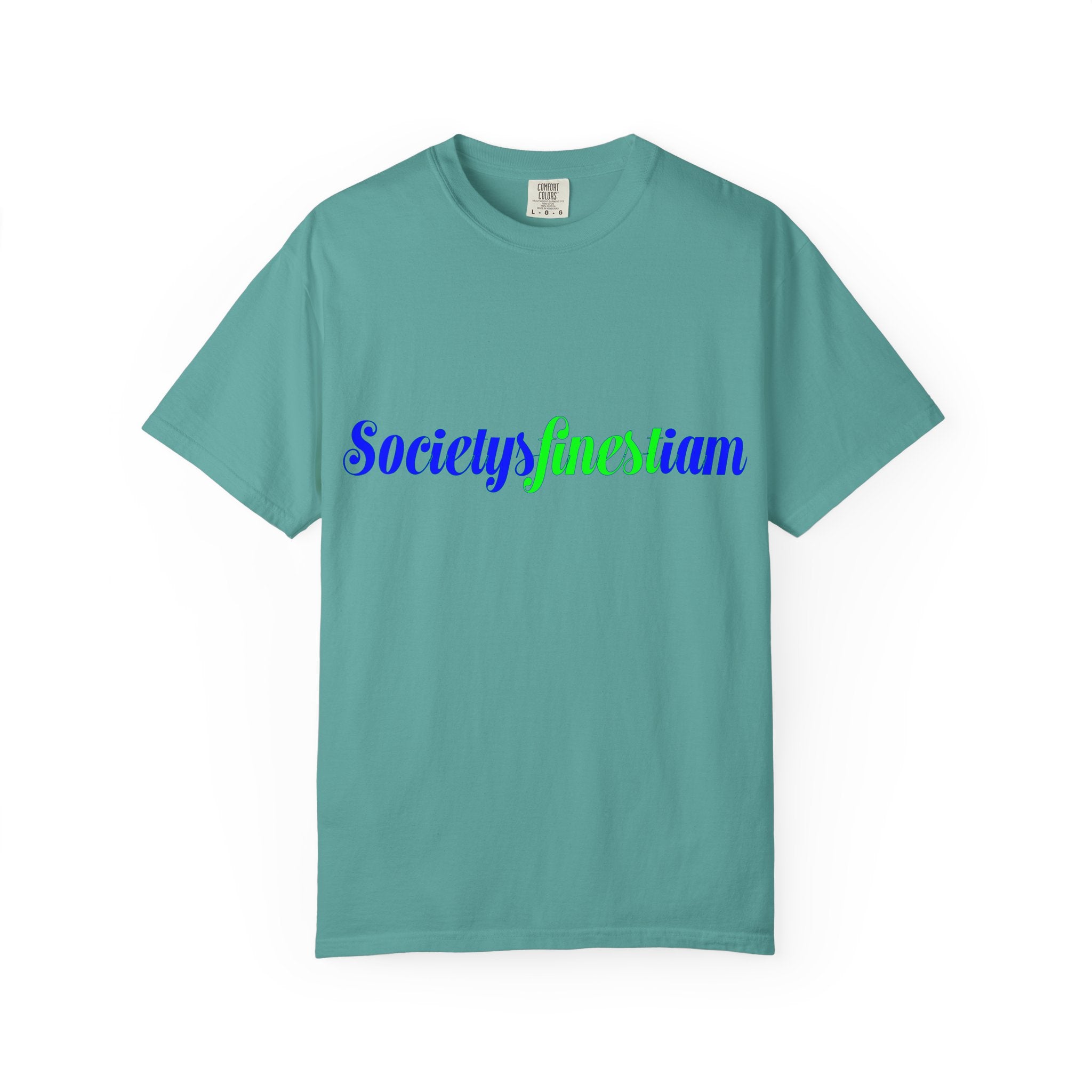 Society's Finest I Am Graphic T-Shirt — Retro Script Logo Tee
