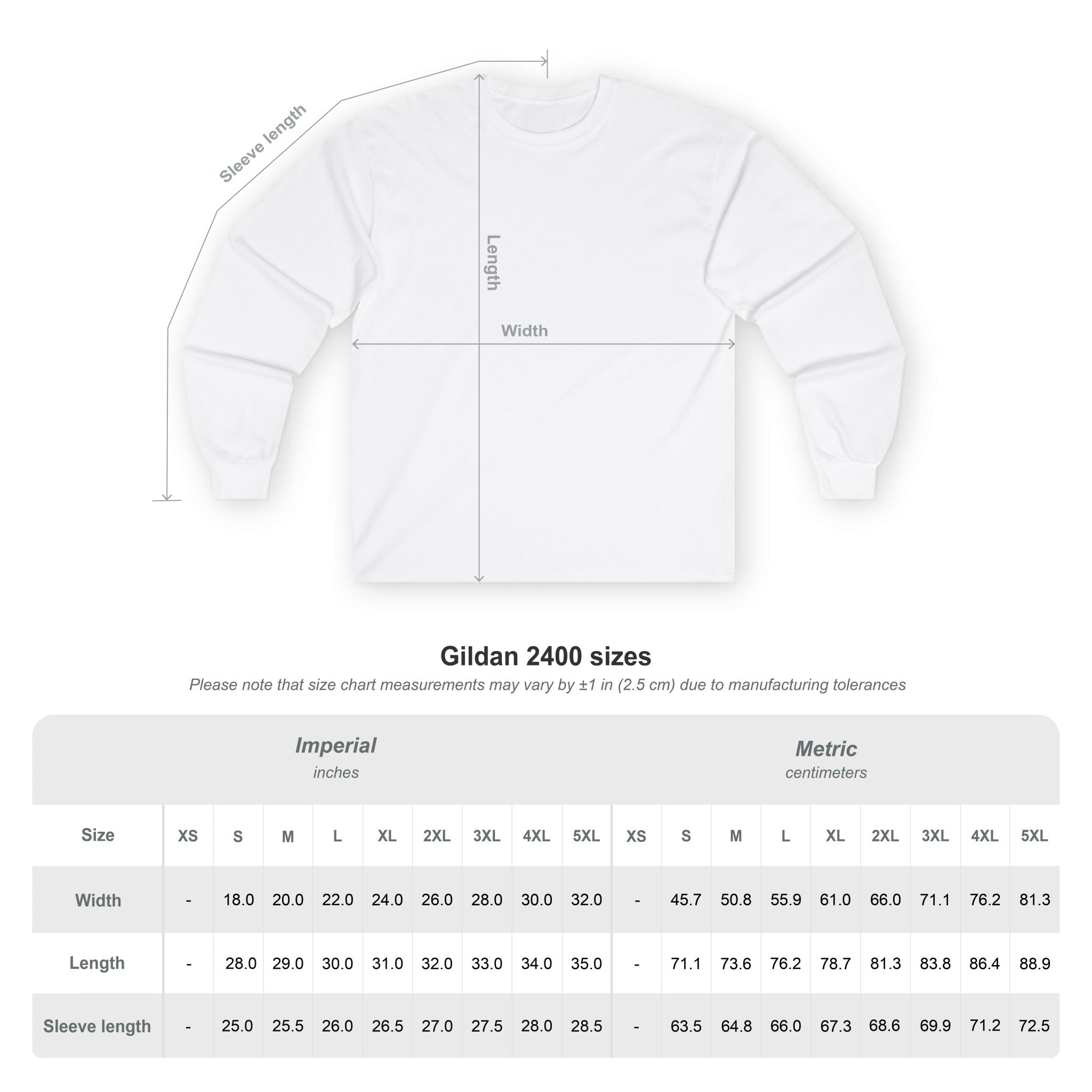 Long Sleeve Tee — "My Ideal Body Weight Is Yours On Mine" Graphic