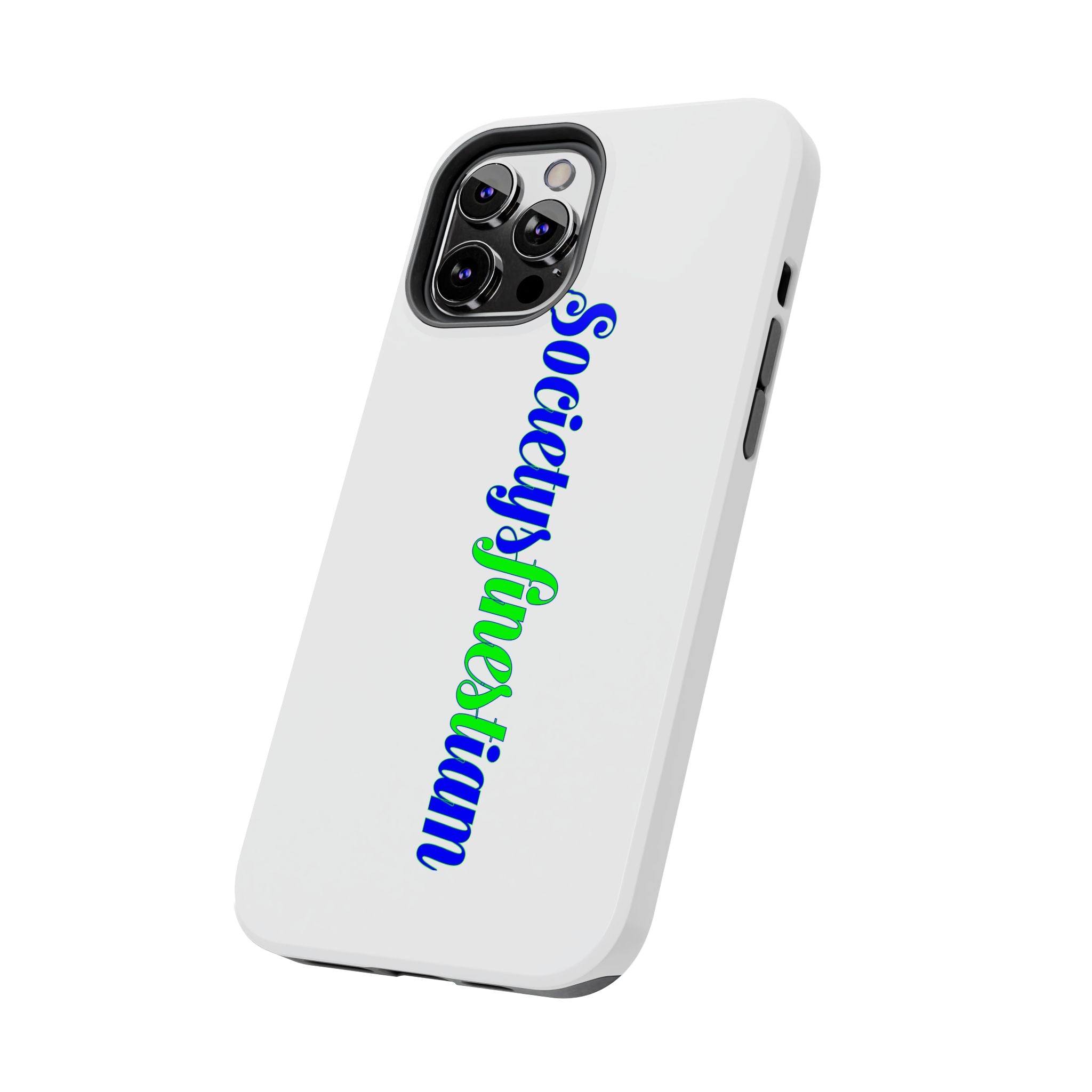 Society’s Finest-iam Tough Phone Case — Colorful Script Protective Phone Cover