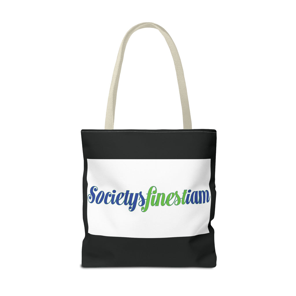 Society's Finest Tote Bag, Stylish Carryall, Eco-Friendly Shopping Bag, Gift for Her, Beach Tote, Personalized Everyday Bag