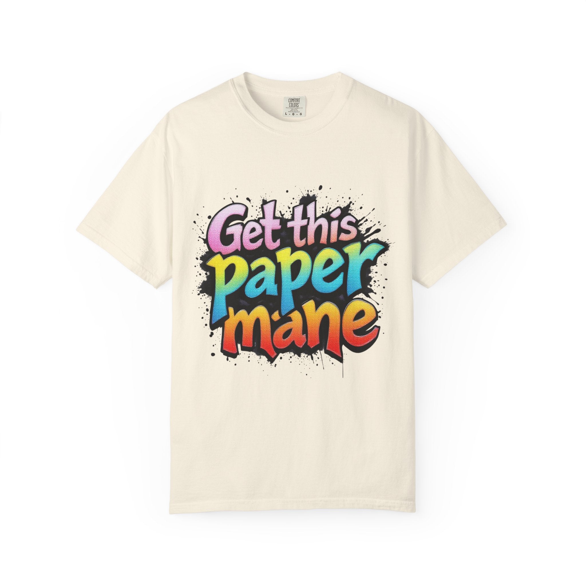 Get This Paper Mane T-Shirt — Colorful Graffiti Money Graphic Tee