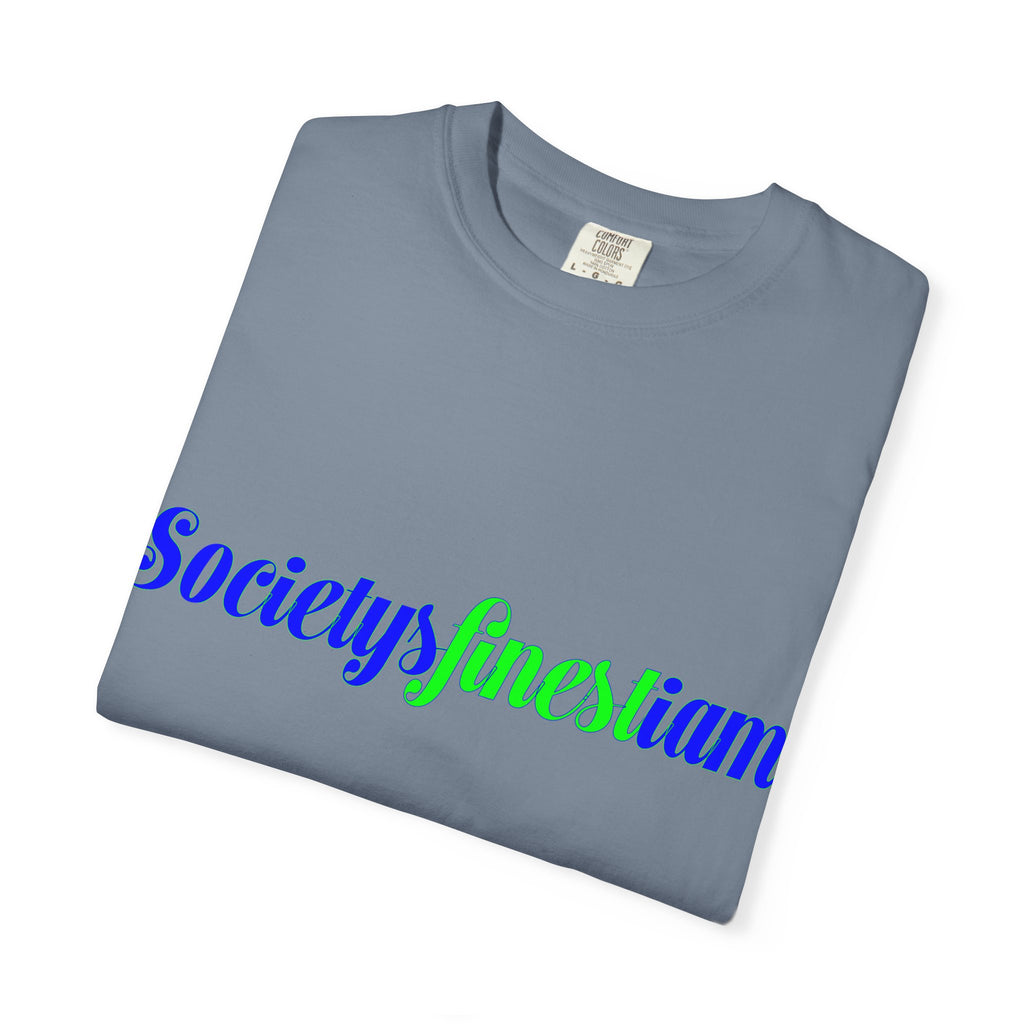 Society's Finest I Am Graphic T-Shirt — Retro Script Logo Tee