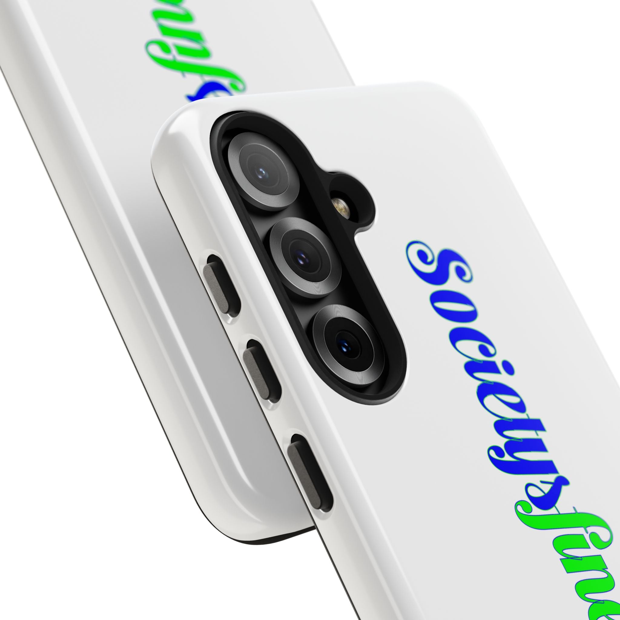 Society’s Finest-iam Tough Phone Case — Colorful Script Protective Phone Cover