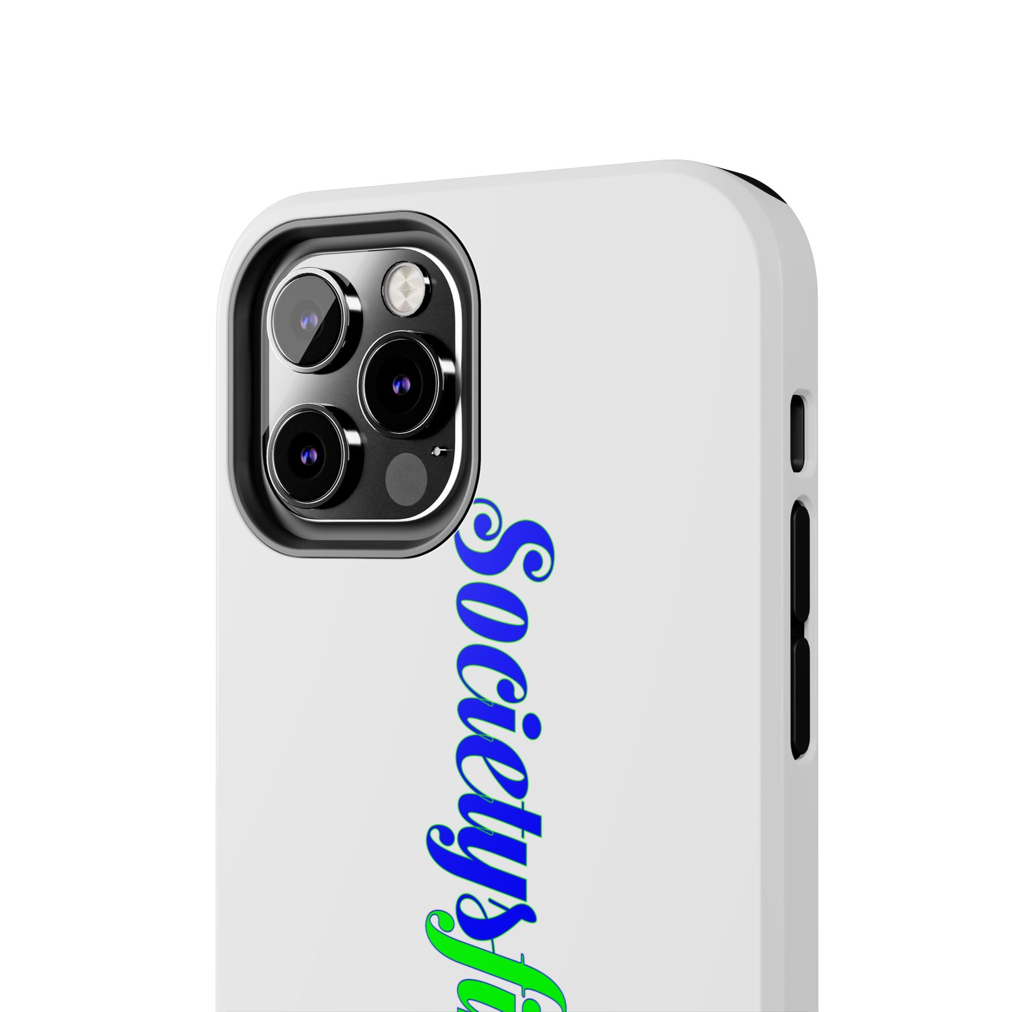Society’s Finest-iam Tough Phone Case — Colorful Script Protective Phone Cover
