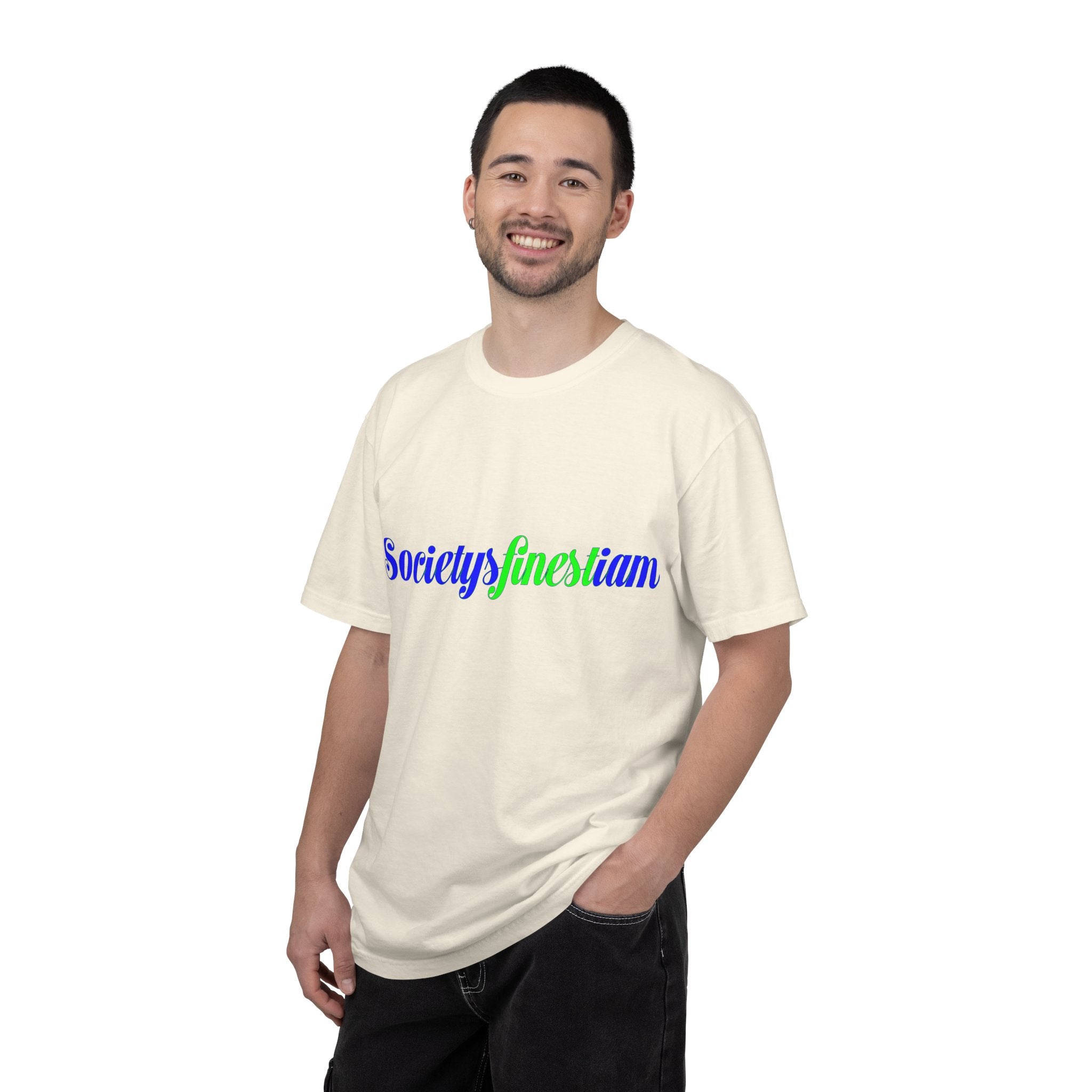 Society's Finest I Am Graphic T-Shirt — Retro Script Logo Tee