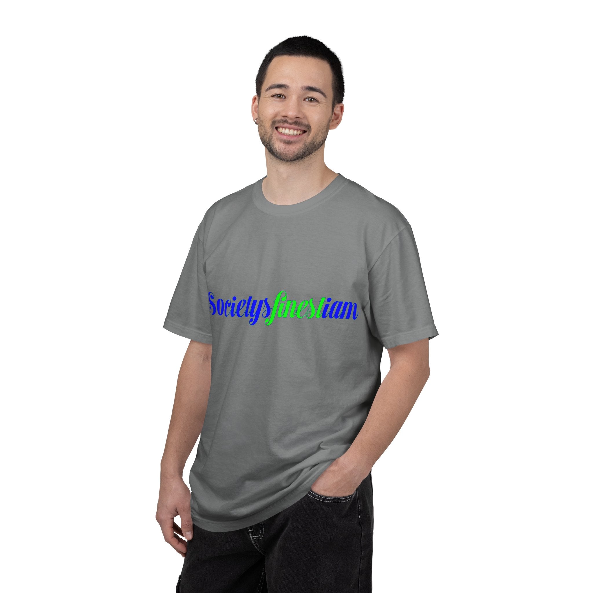 Society's Finest I Am Graphic T-Shirt — Retro Script Logo Tee