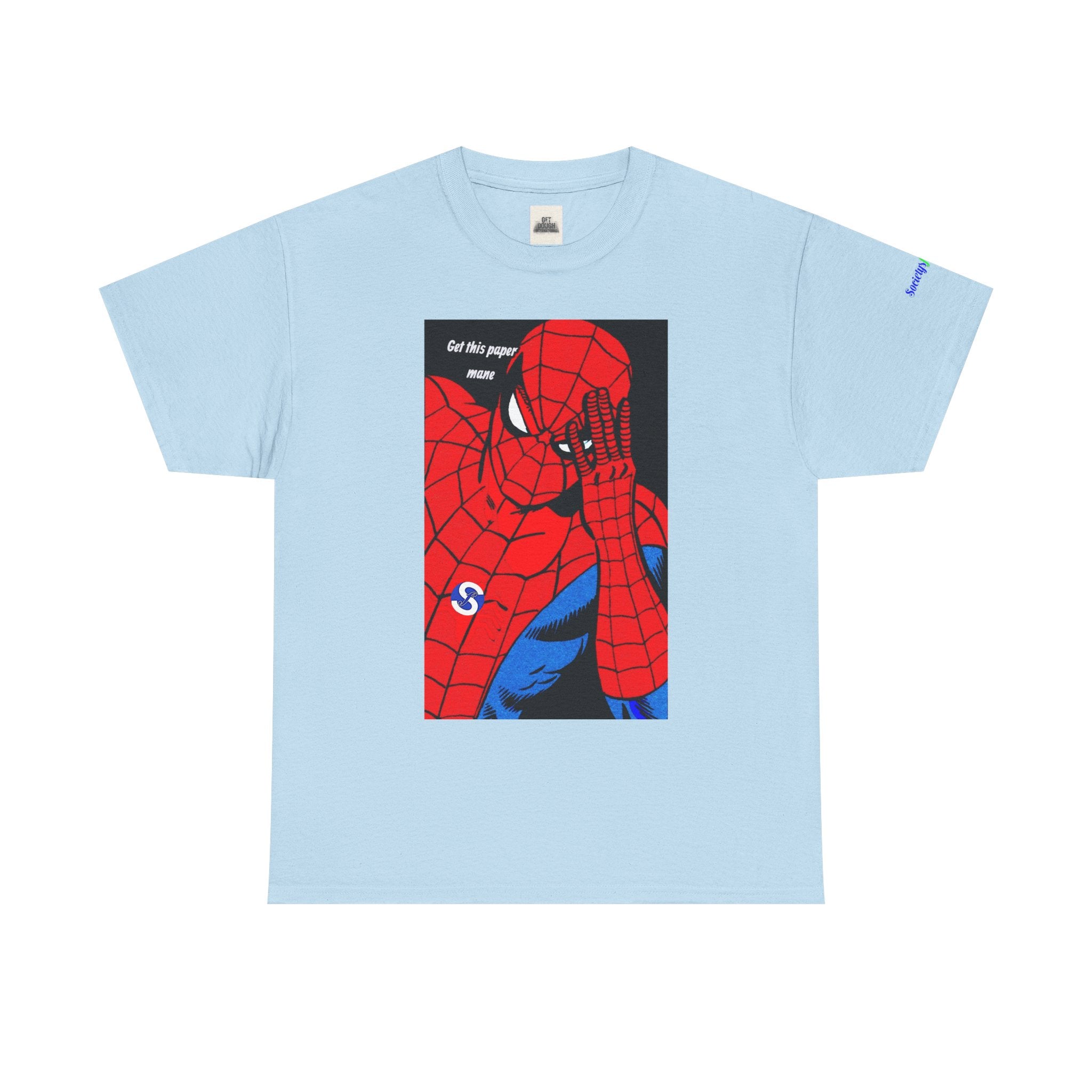 (SF)  Comic Tee — "Get This Paper?" Retro Pop Art T-Shirt