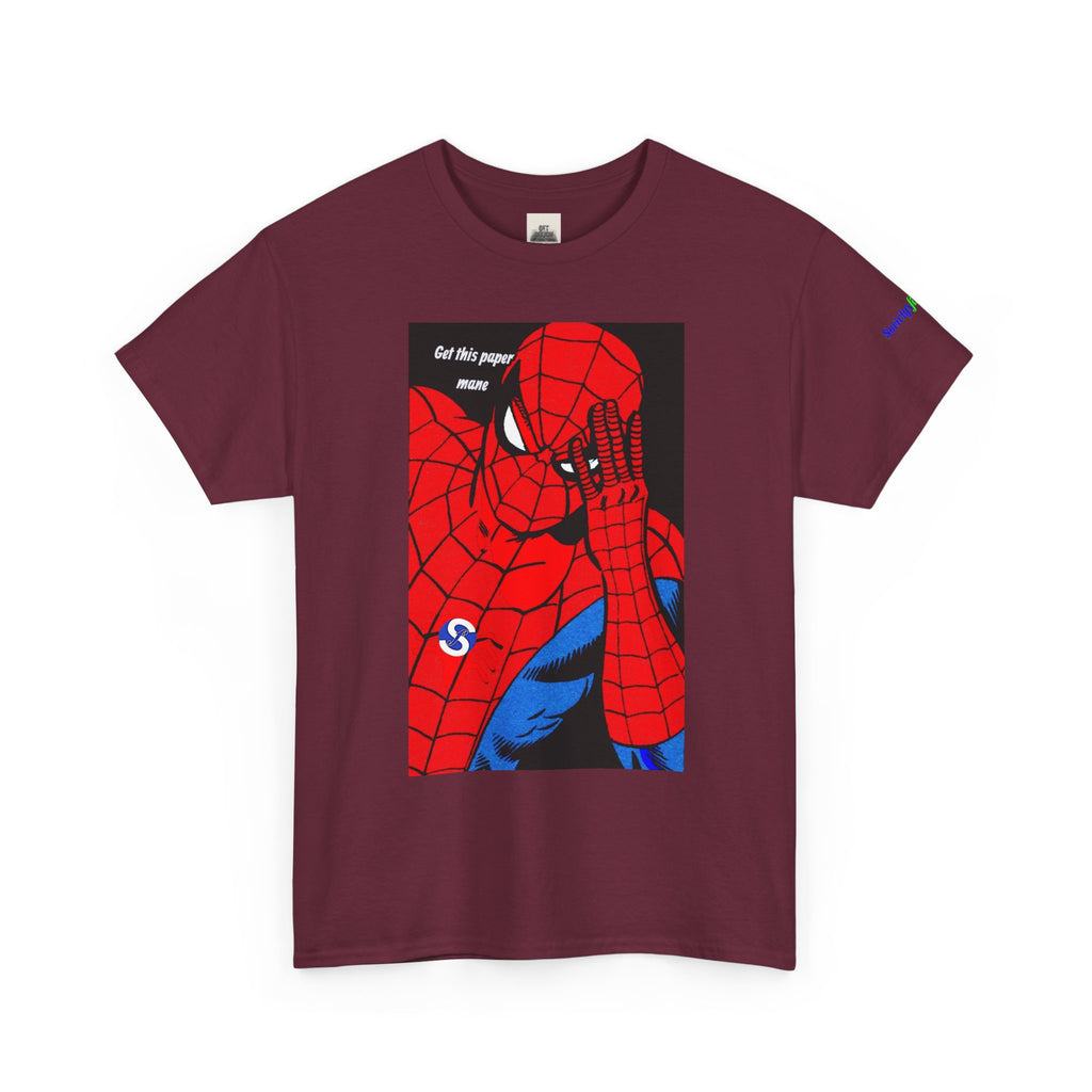 (SF)  Comic Tee — "Get This Paper?" Retro Pop Art T-Shirt