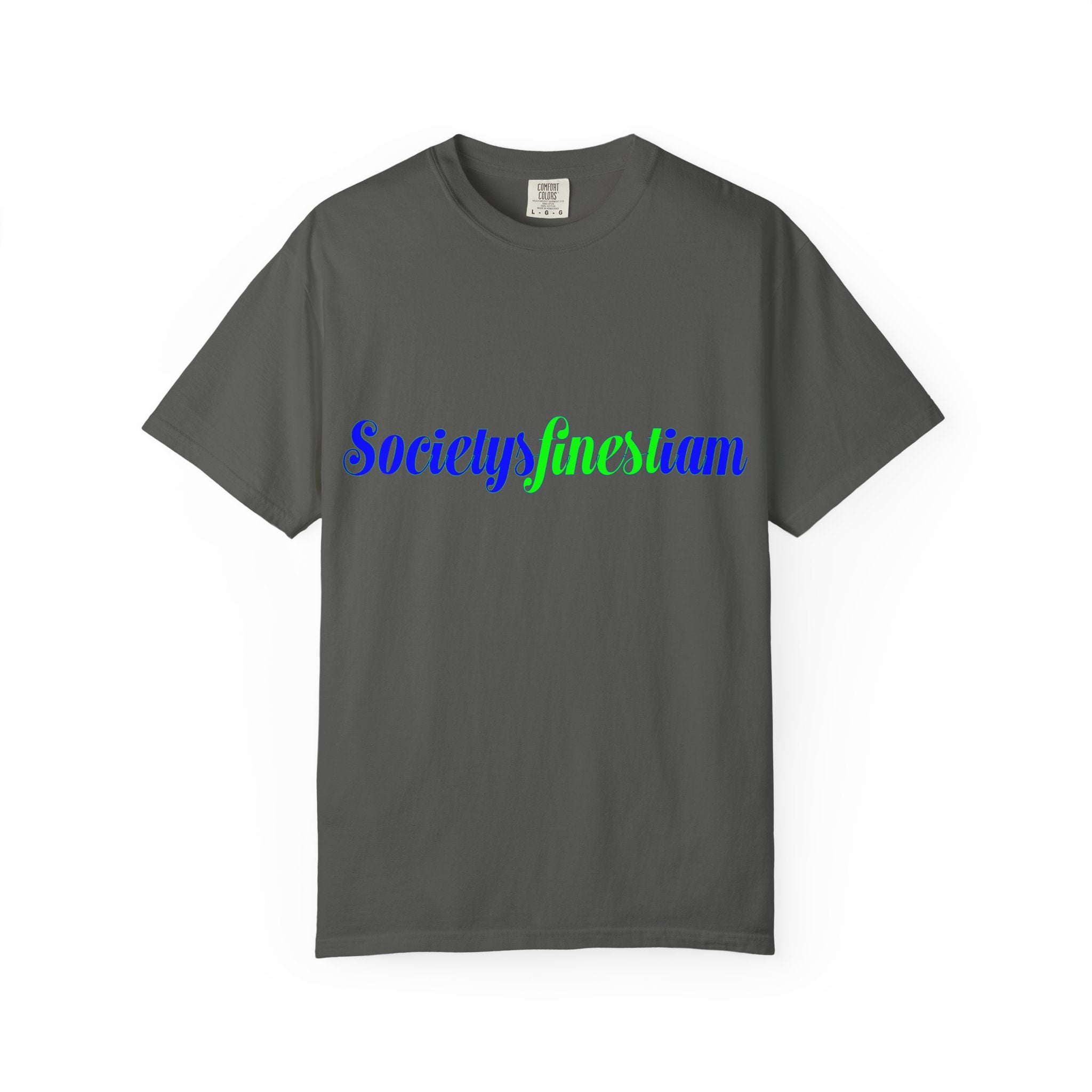 Society's Finest I Am Graphic T-Shirt — Retro Script Logo Tee