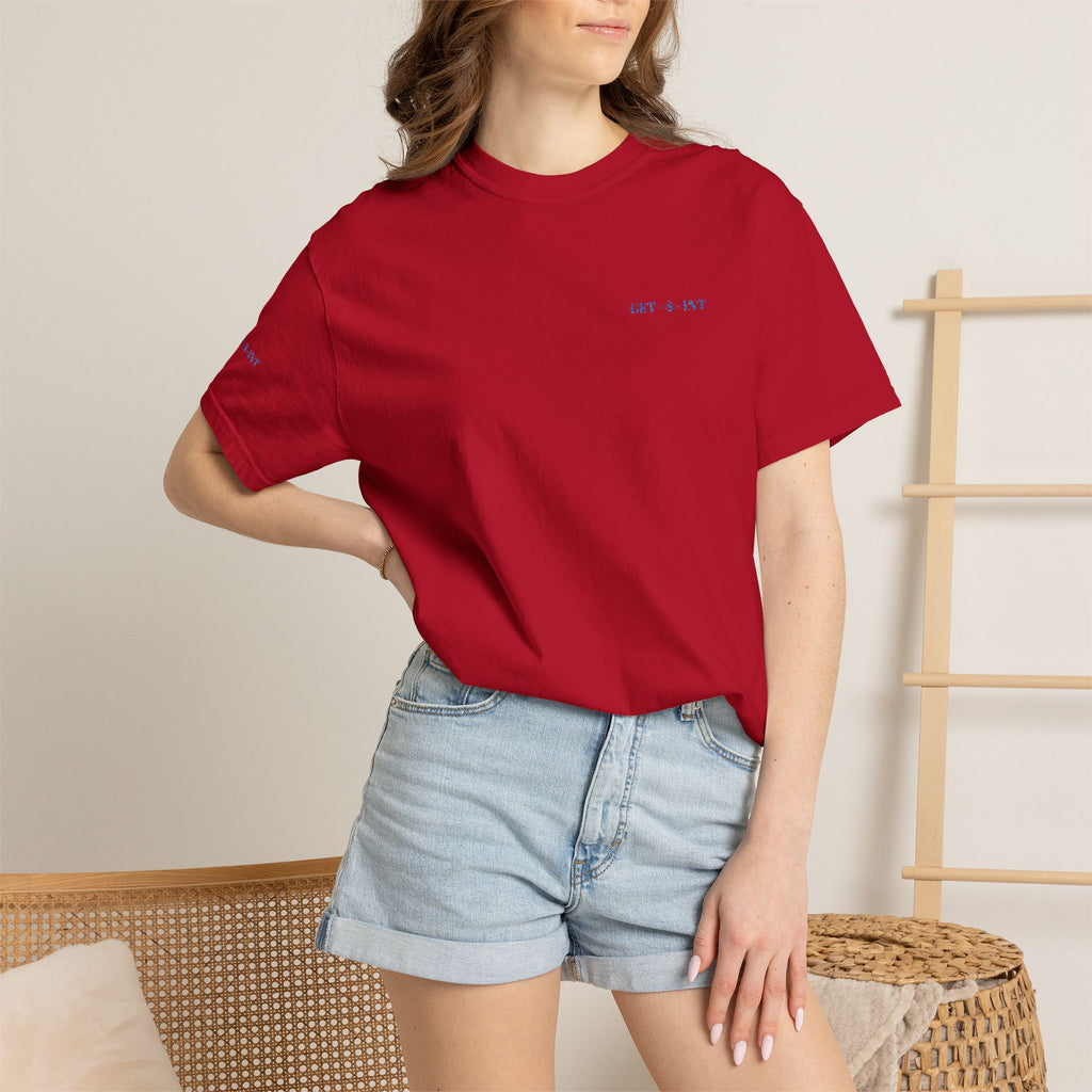 Minimalist T‑Shirt — Garment‑Dyed Casual Tee