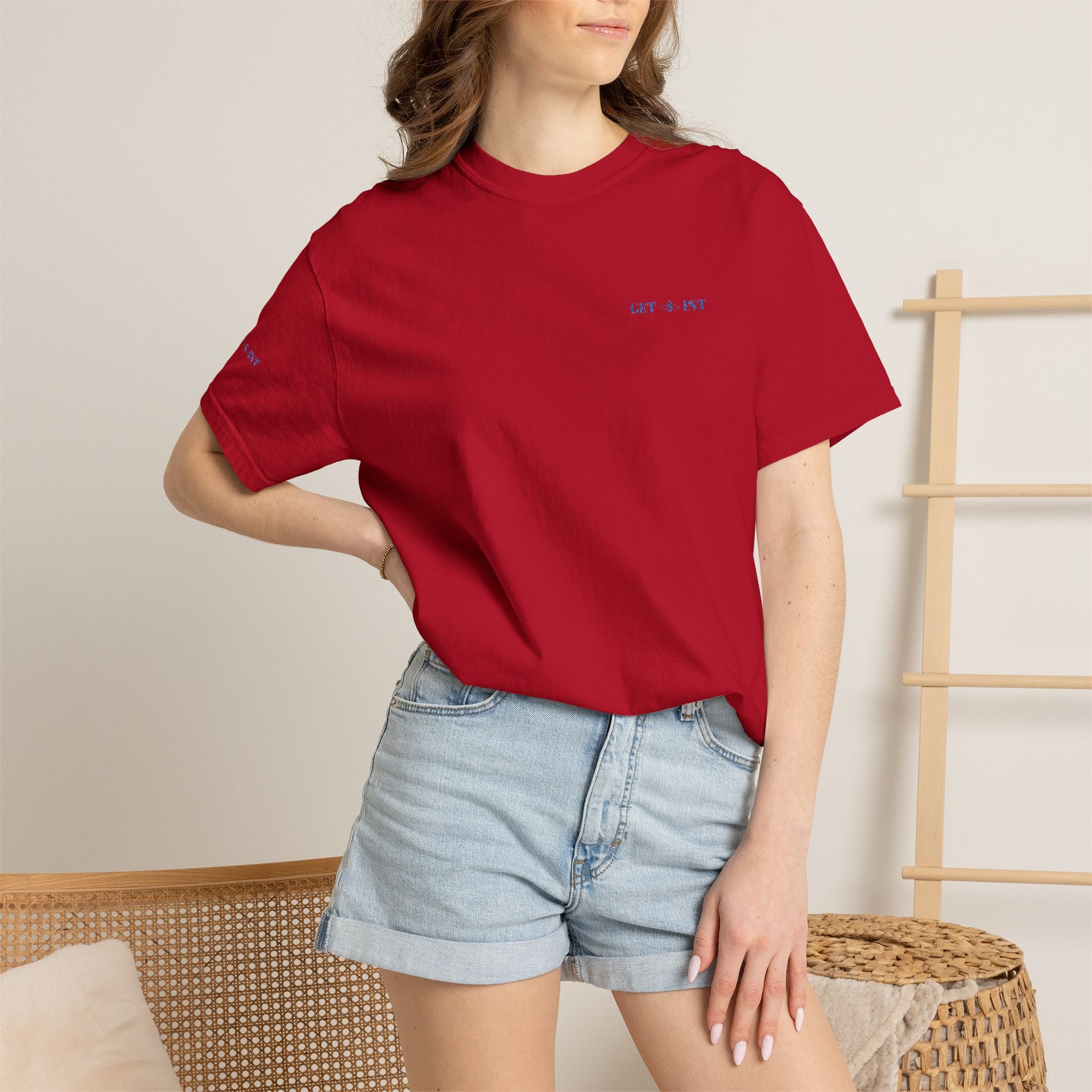 Minimalist T‑Shirt — Garment‑Dyed Casual Tee