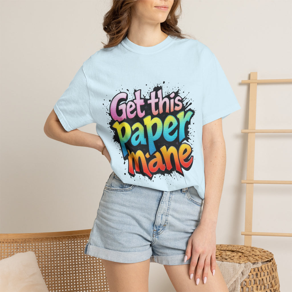 Get This Paper Mane T-Shirt — Colorful Graffiti Money Graphic Tee