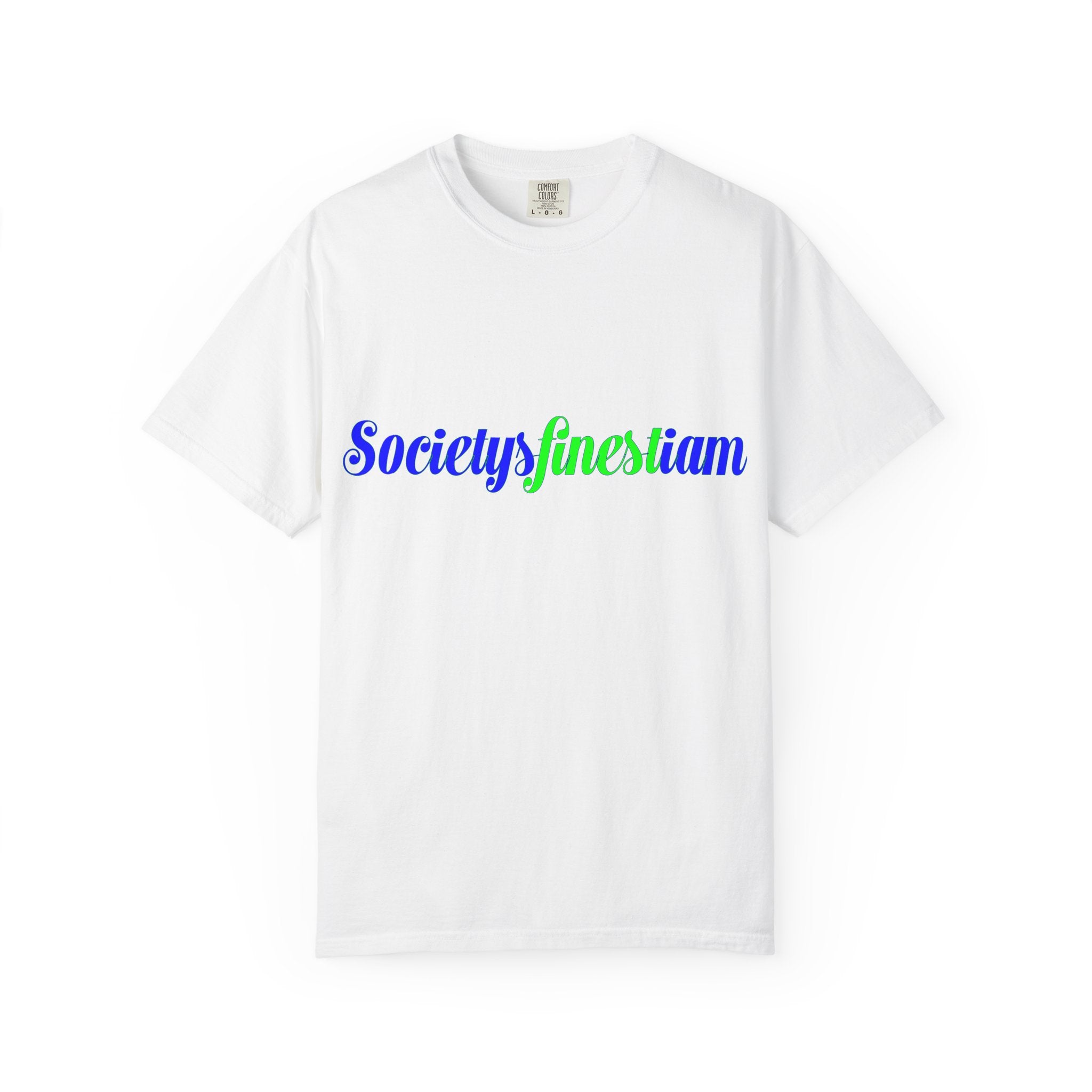 Society's Finest I Am Graphic T-Shirt — Retro Script Logo Tee