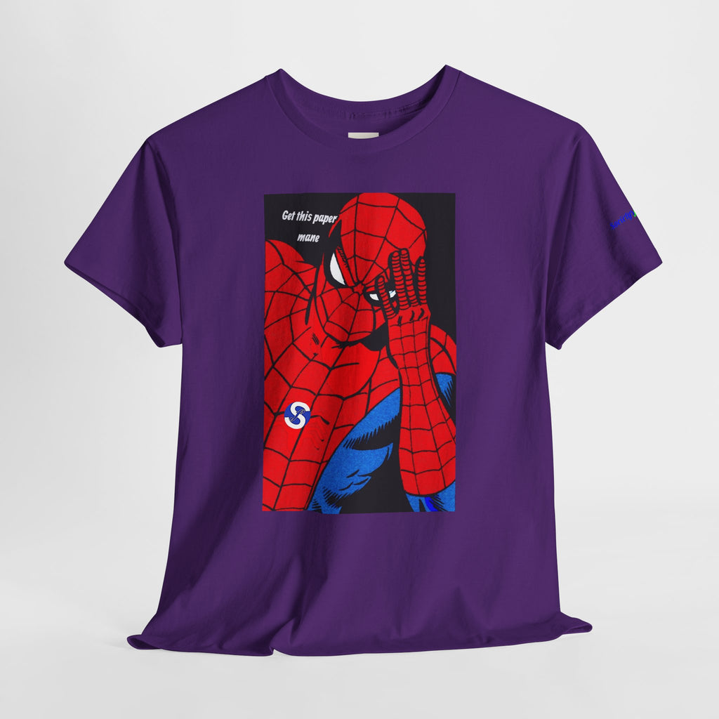 (SF)  Comic Tee — "Get This Paper?" Retro Pop Art T-Shirt