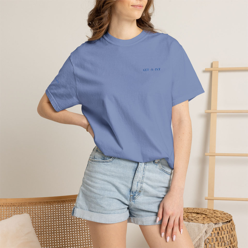 Minimalist T‑Shirt — Garment‑Dyed Casual Tee