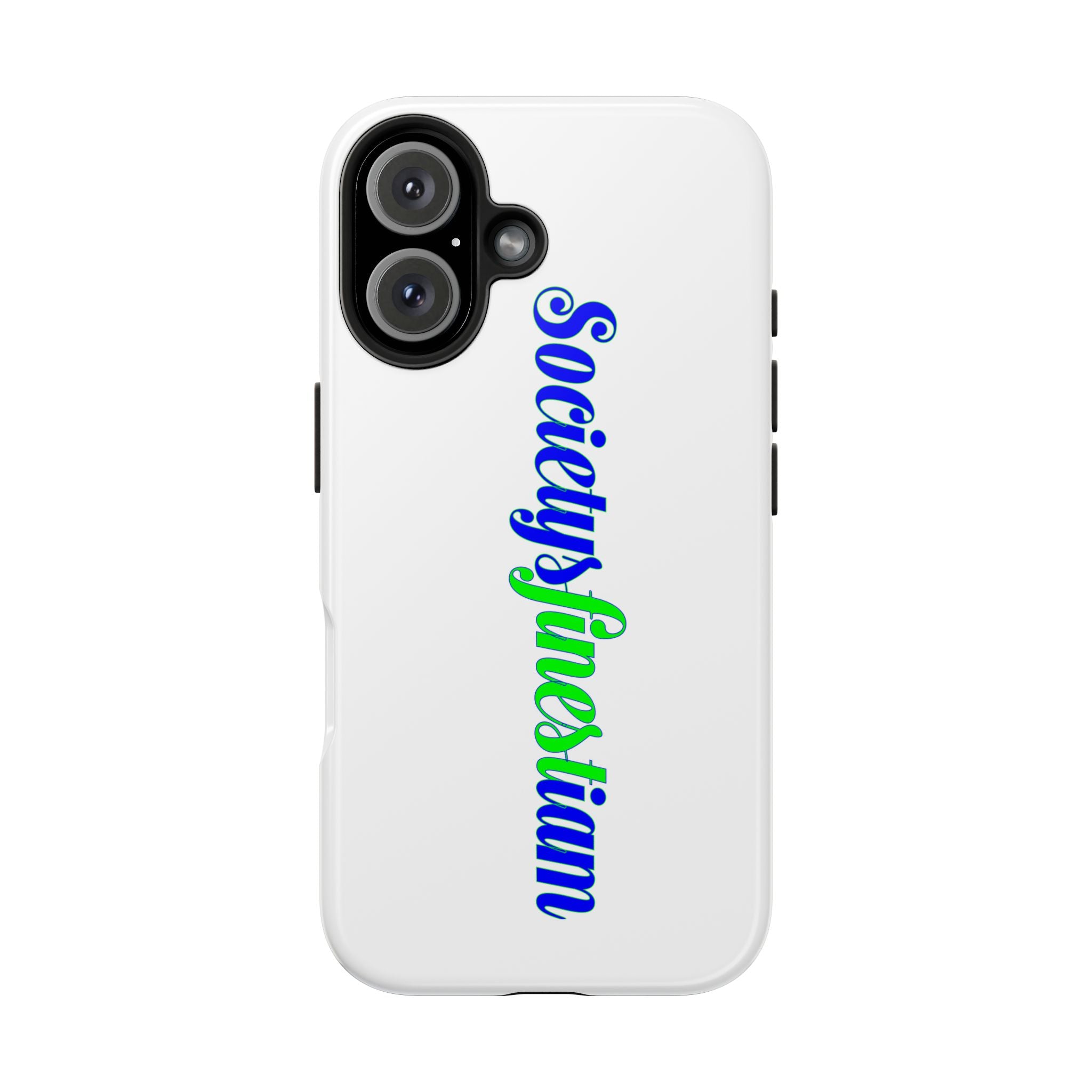 Society’s Finest-iam Tough Phone Case — Colorful Script Protective Phone Cover