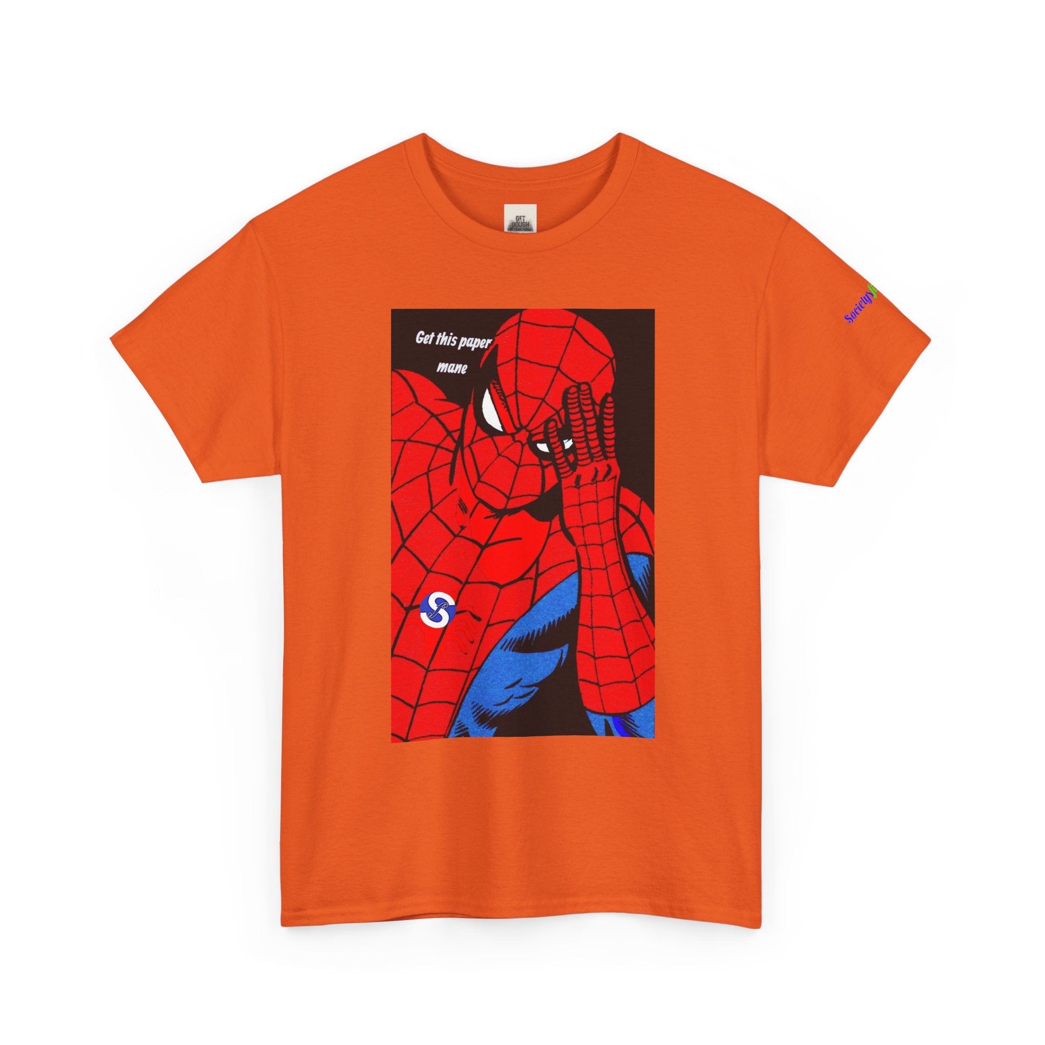 (SF)  Comic Tee — "Get This Paper?" Retro Pop Art T-Shirt