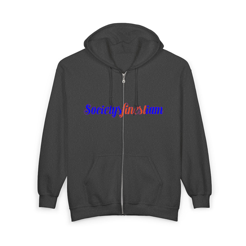 Zip Hoodie — "SocietysfinestIam" Pullover