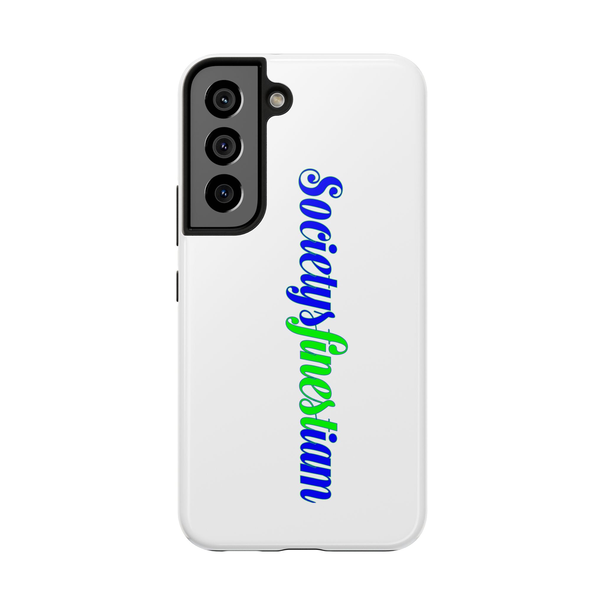 Society’s Finest-iam Tough Phone Case — Colorful Script Protective Phone Cover