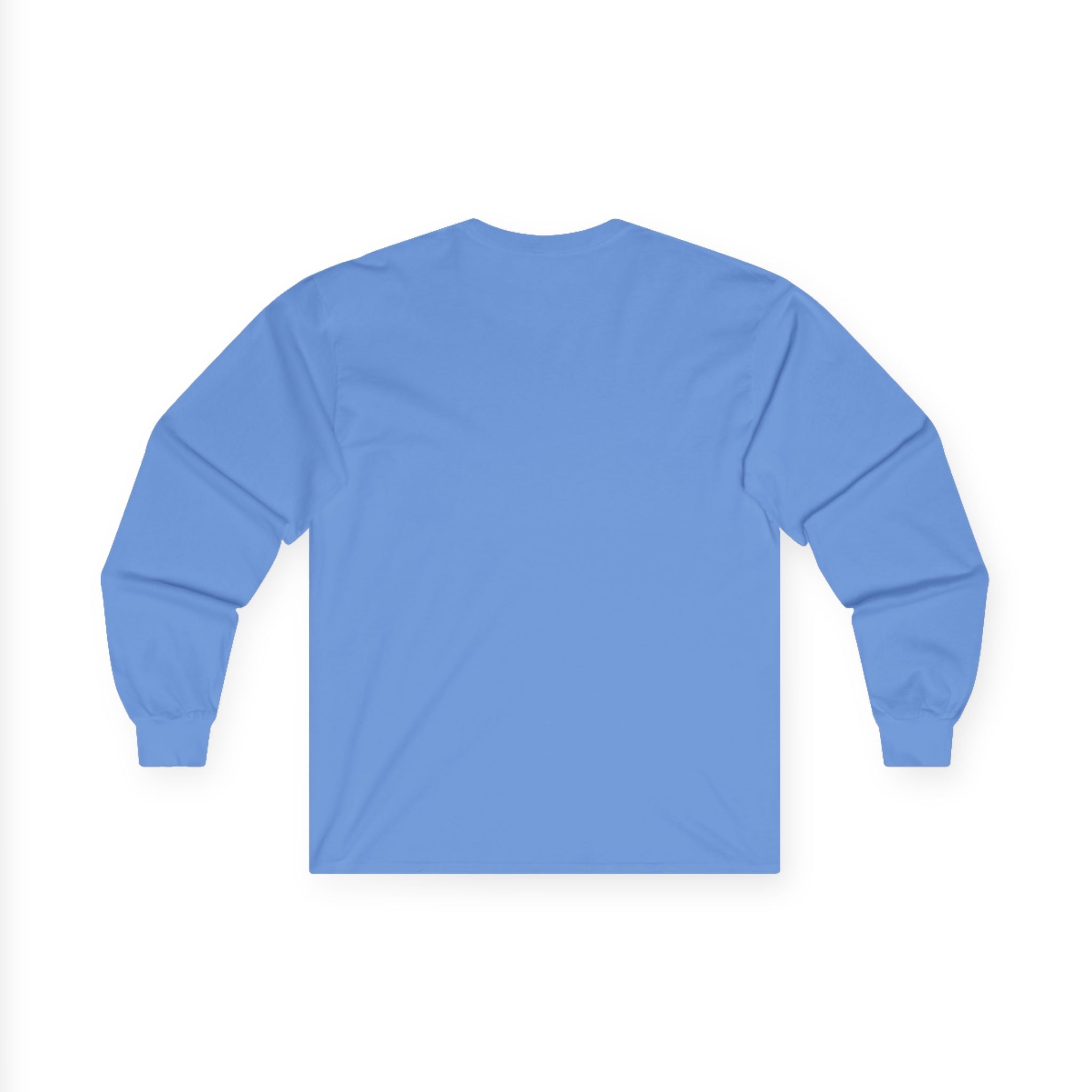 Long Sleeve Tee — "My Ideal Body Weight Is Yours On Mine" Graphic