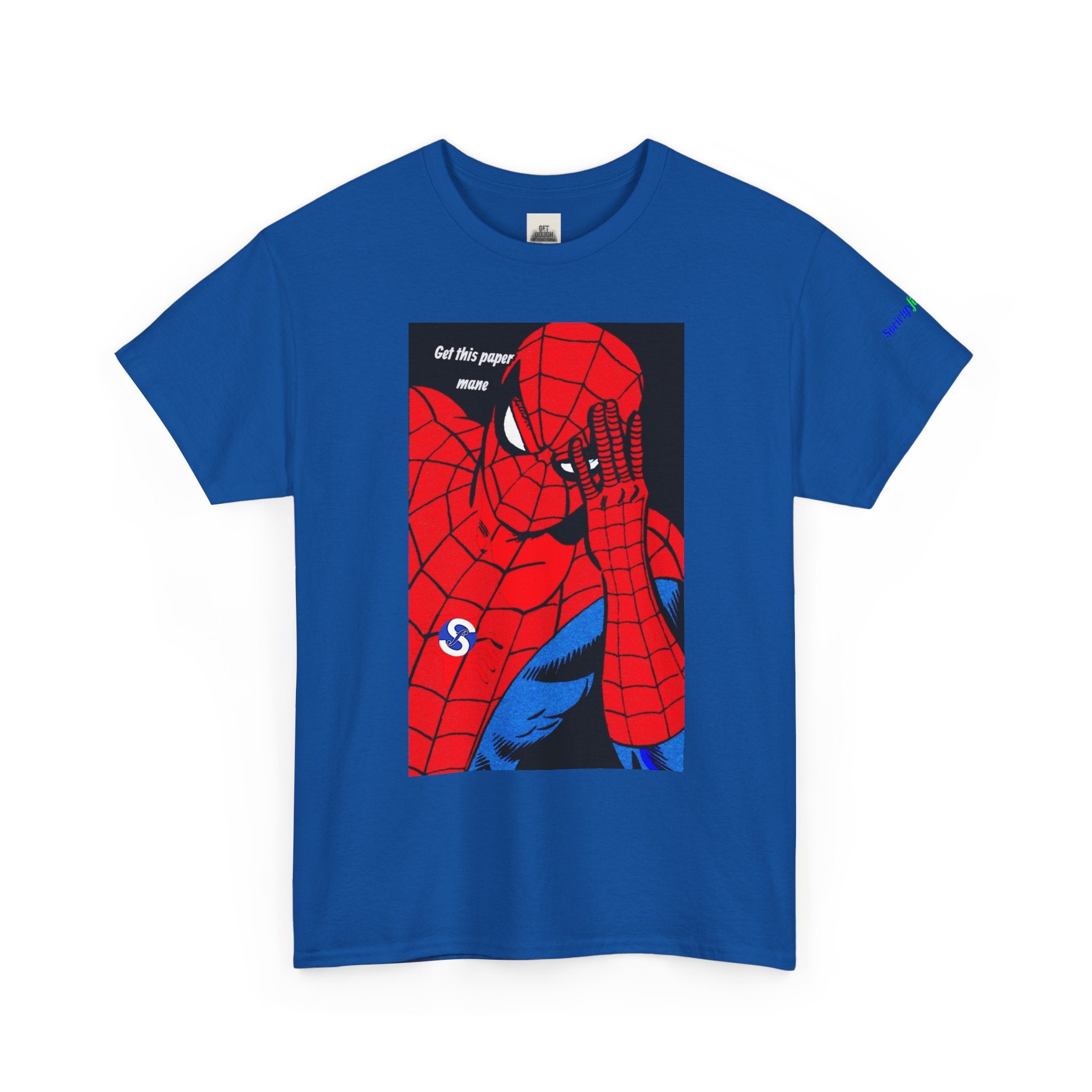 (SF)  Comic Tee — "Get This Paper?" Retro Pop Art T-Shirt