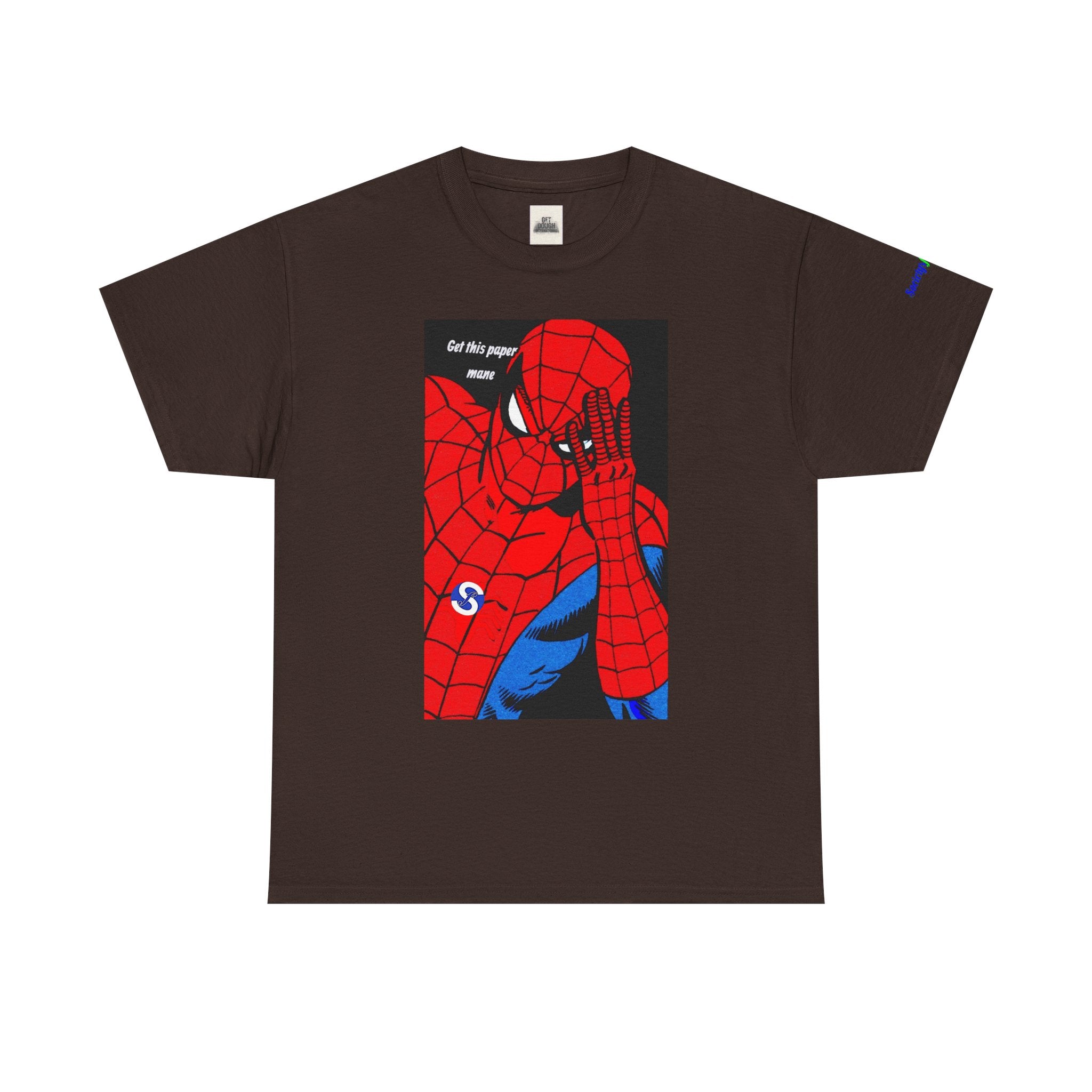 (SF)  Comic Tee — "Get This Paper?" Retro Pop Art T-Shirt
