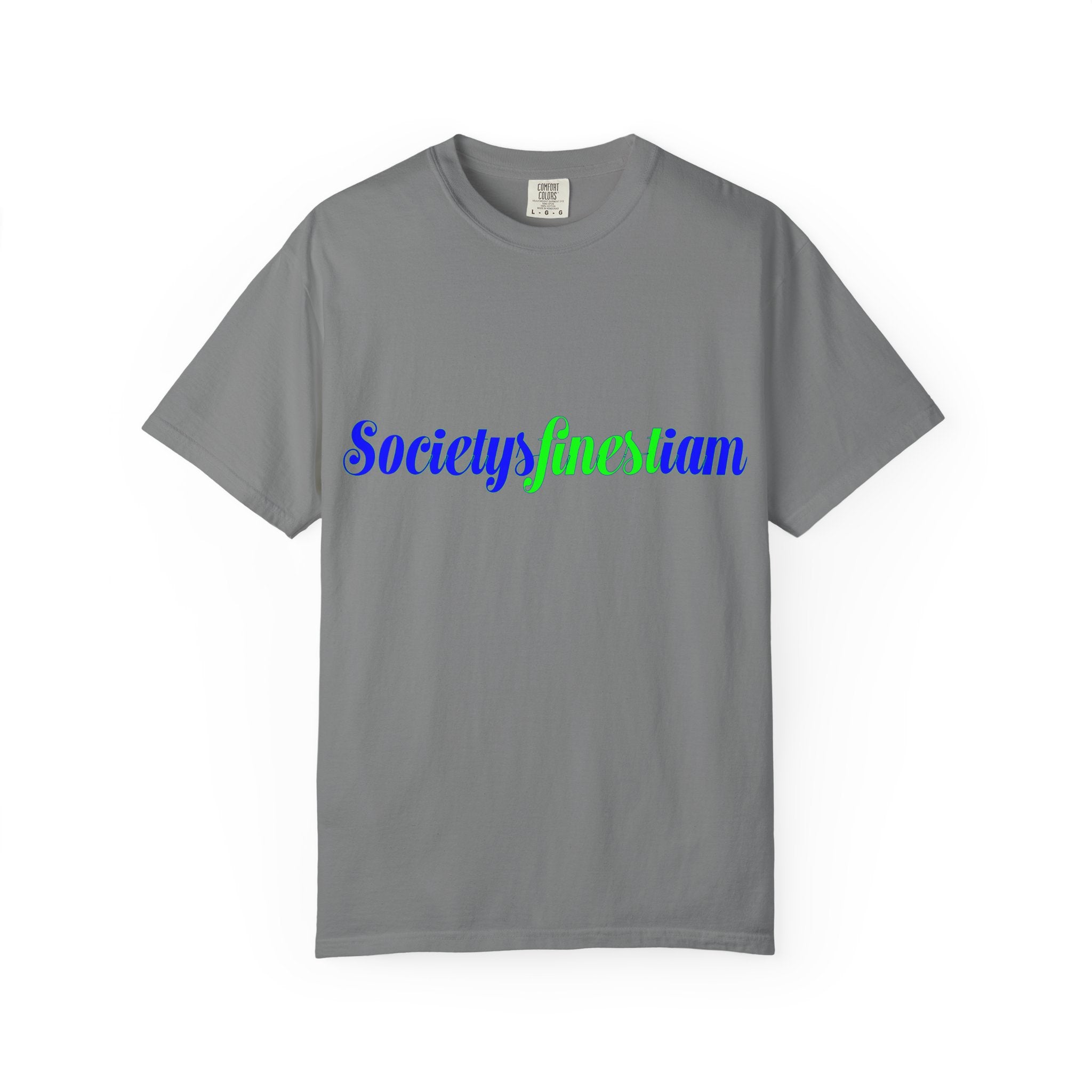 Society's Finest I Am Graphic T-Shirt — Retro Script Logo Tee