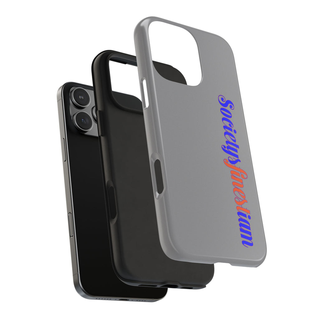Society's Finest iam Tough Phone Case — Bold Political Statement Protective Cover