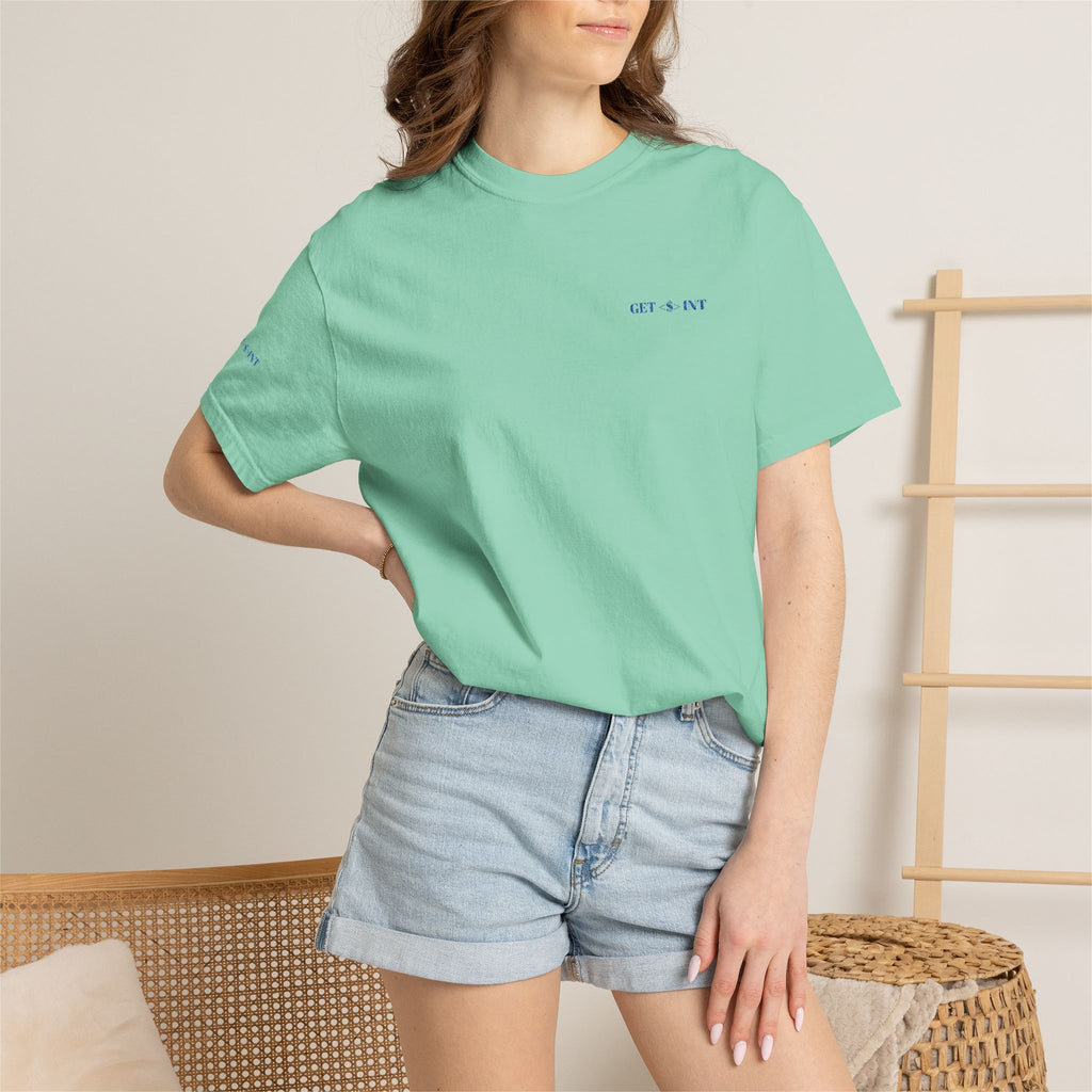 Minimalist T‑Shirt — Garment‑Dyed Casual Tee