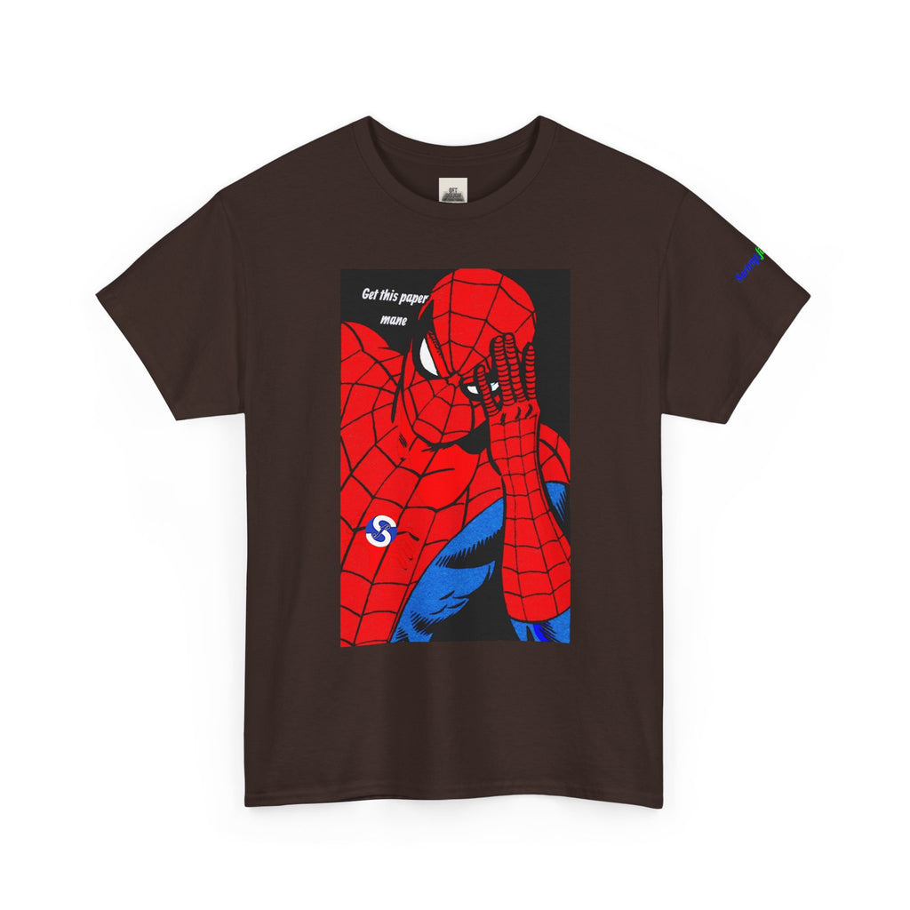 (SF)  Comic Tee — "Get This Paper?" Retro Pop Art T-Shirt