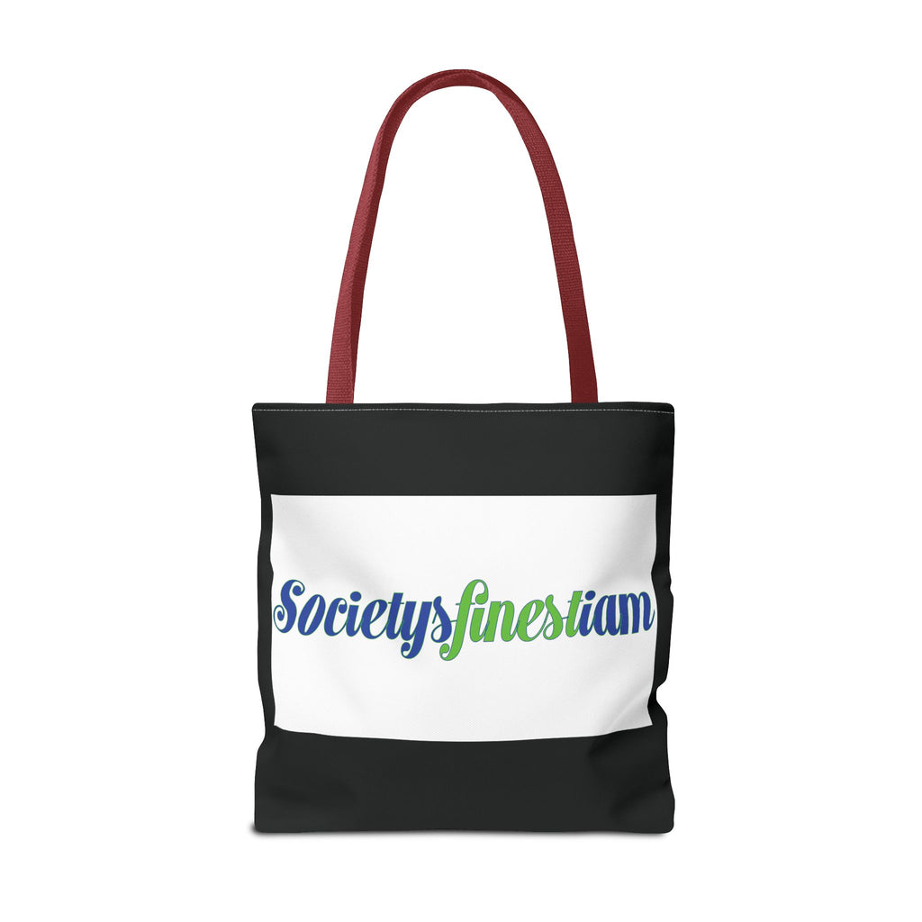 Society's Finest Tote Bag, Stylish Carryall, Eco-Friendly Shopping Bag, Gift for Her, Beach Tote, Personalized Everyday Bag