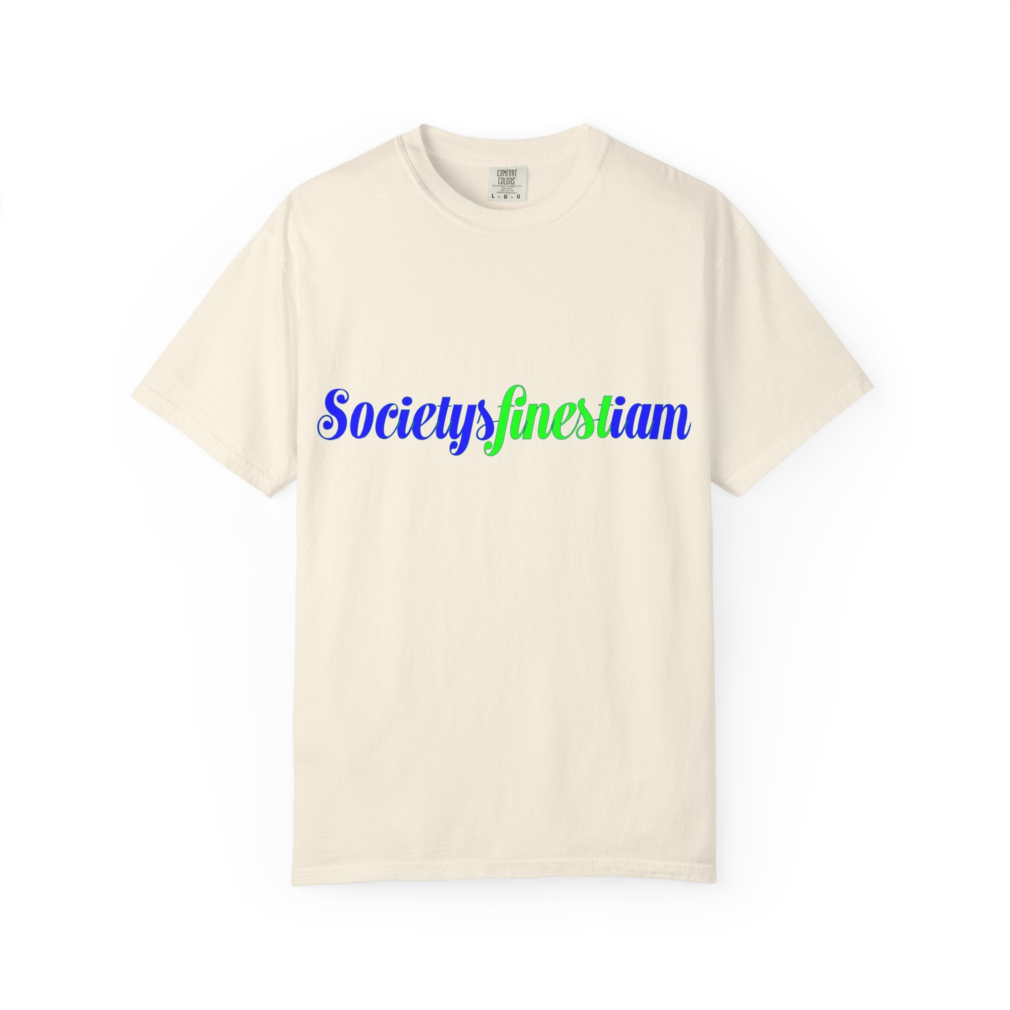 Society's Finest I Am Graphic T-Shirt — Retro Script Logo Tee