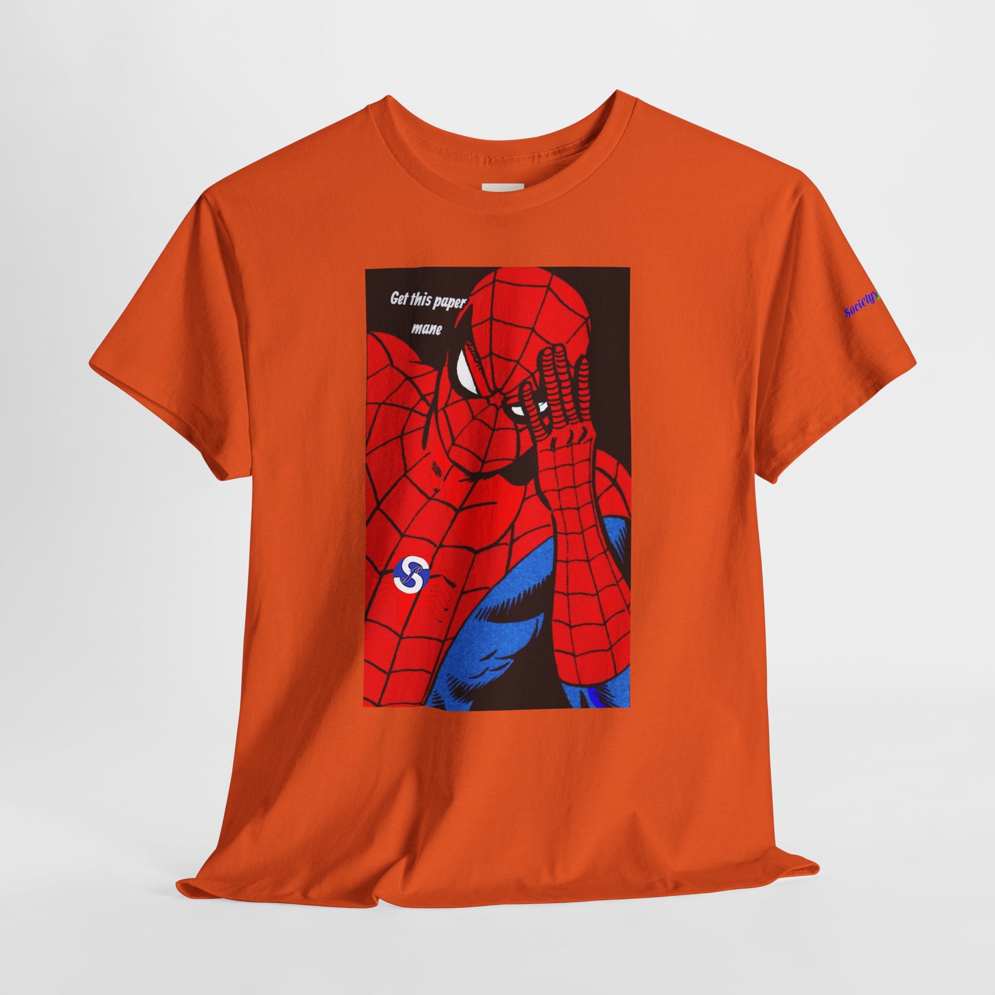 (SF)  Comic Tee — "Get This Paper?" Retro Pop Art T-Shirt
