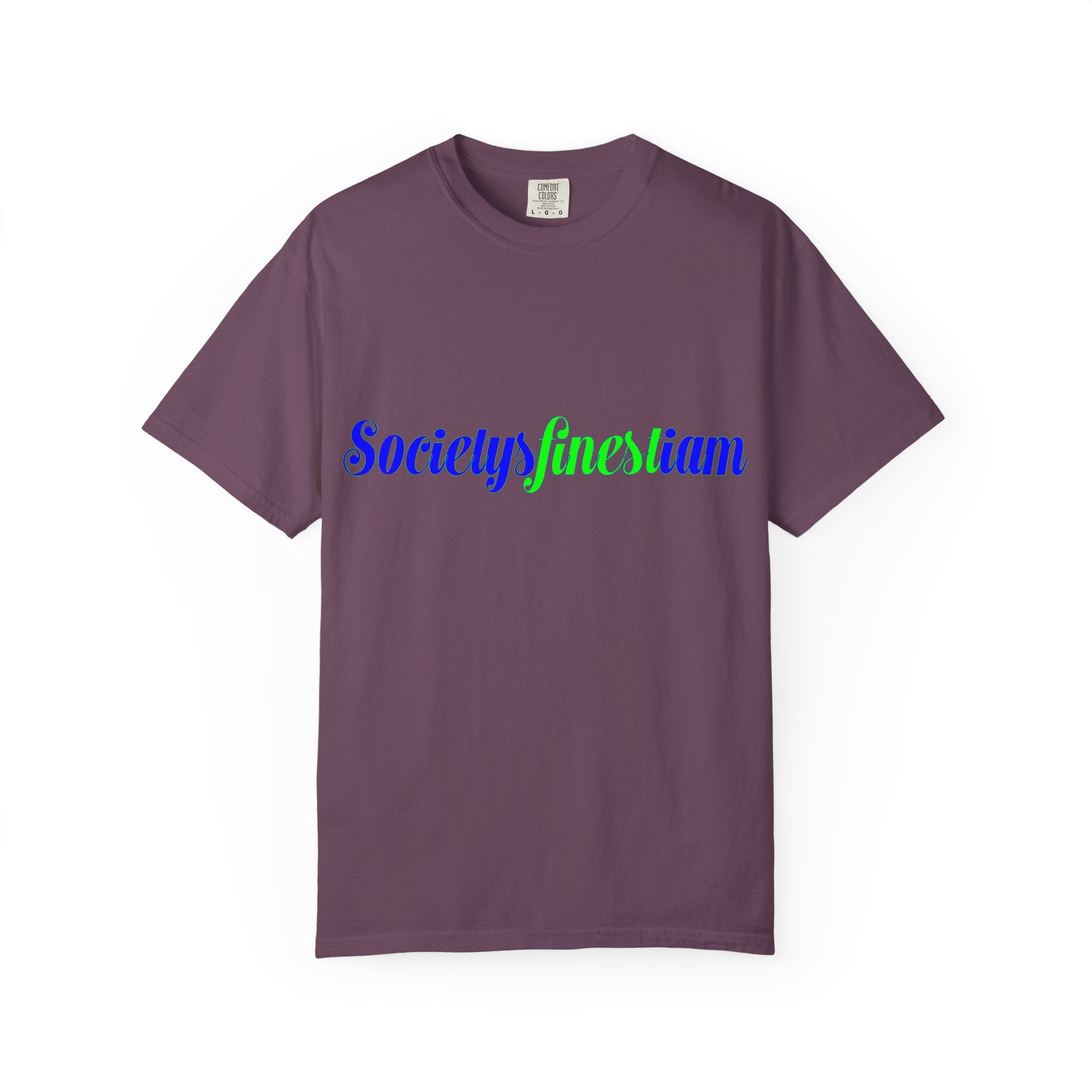 Society's Finest I Am Graphic T-Shirt — Retro Script Logo Tee