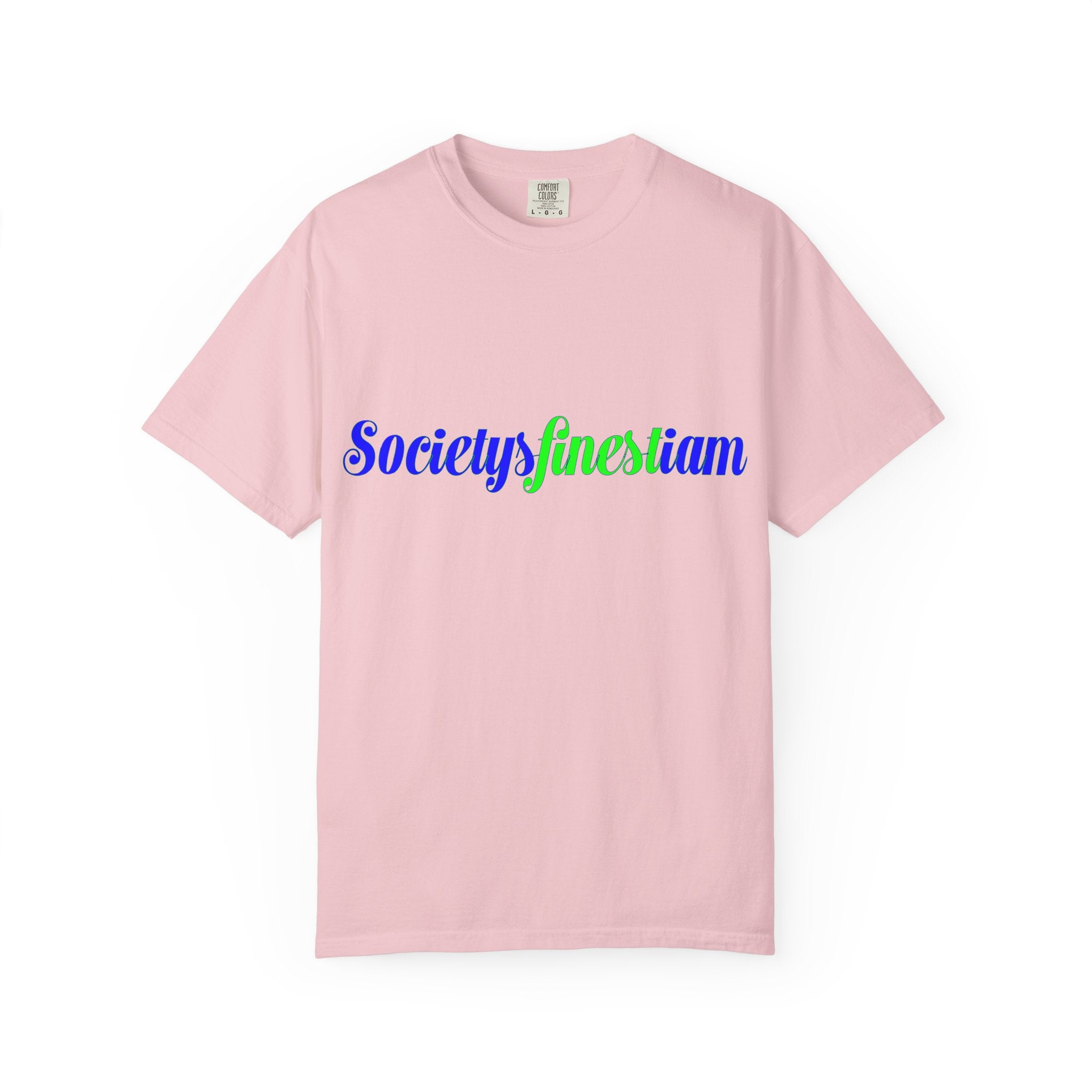 Society's Finest I Am Graphic T-Shirt — Retro Script Logo Tee