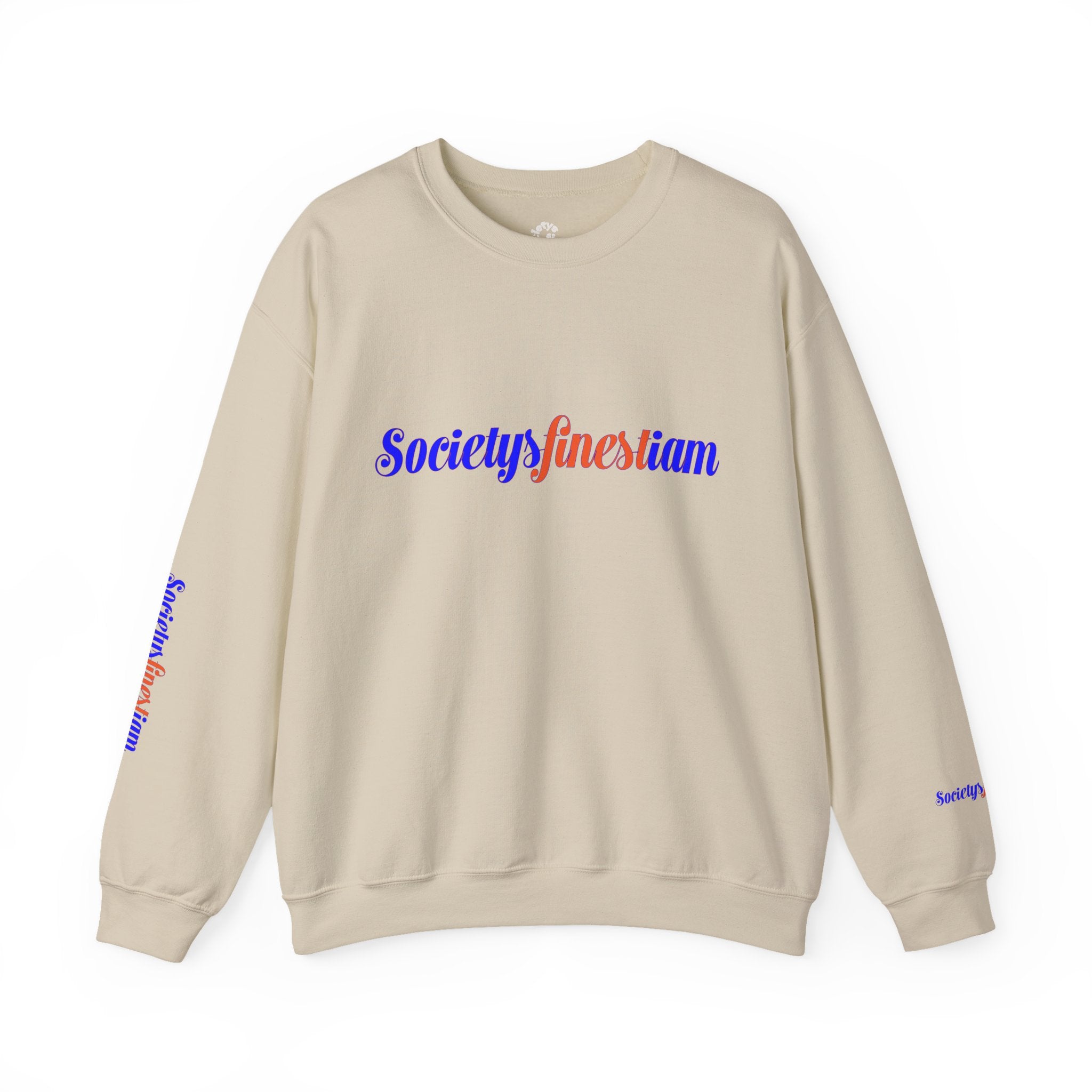 Chic Everyday Sweatshirt with 'Society's Finest' Design, Cozy Unisex Crewneck, Perfect for Casual Wear, Gift for Friends & Family