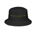 Bucket Hat — "Society's Finest I Am" Embroidered Streetwear Hat