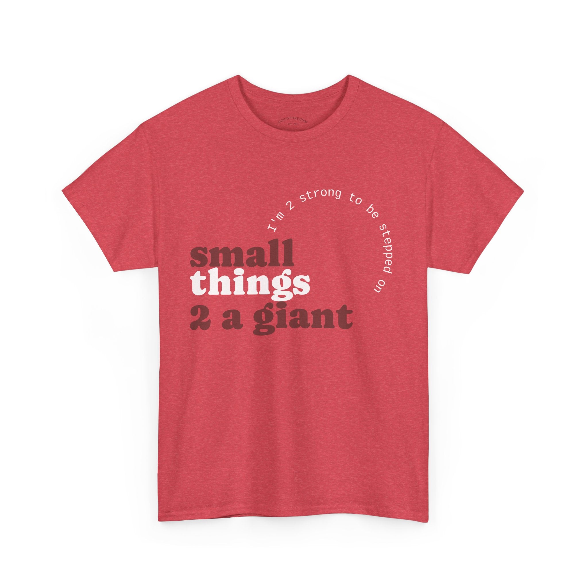 Unisex Heavy Cotton Tee with Inspirational Quote, Casual T-Shirt, Motivational Gift, Soft Tee, Everyday Wear, Birthday Gift